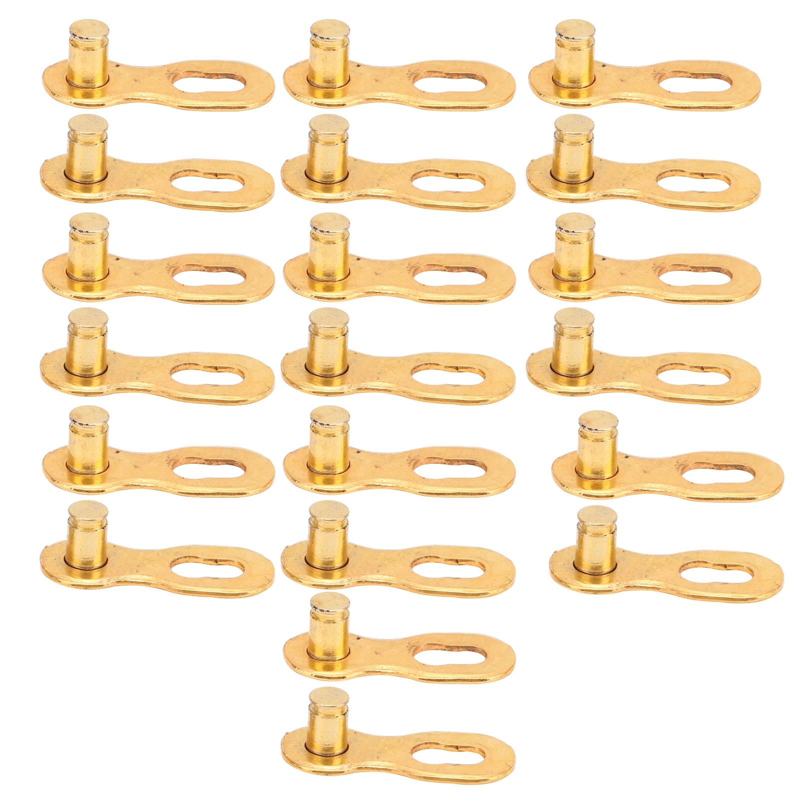 10 Paar 10-gang-stahl-fahrradketten-verbindungsstücke Gold