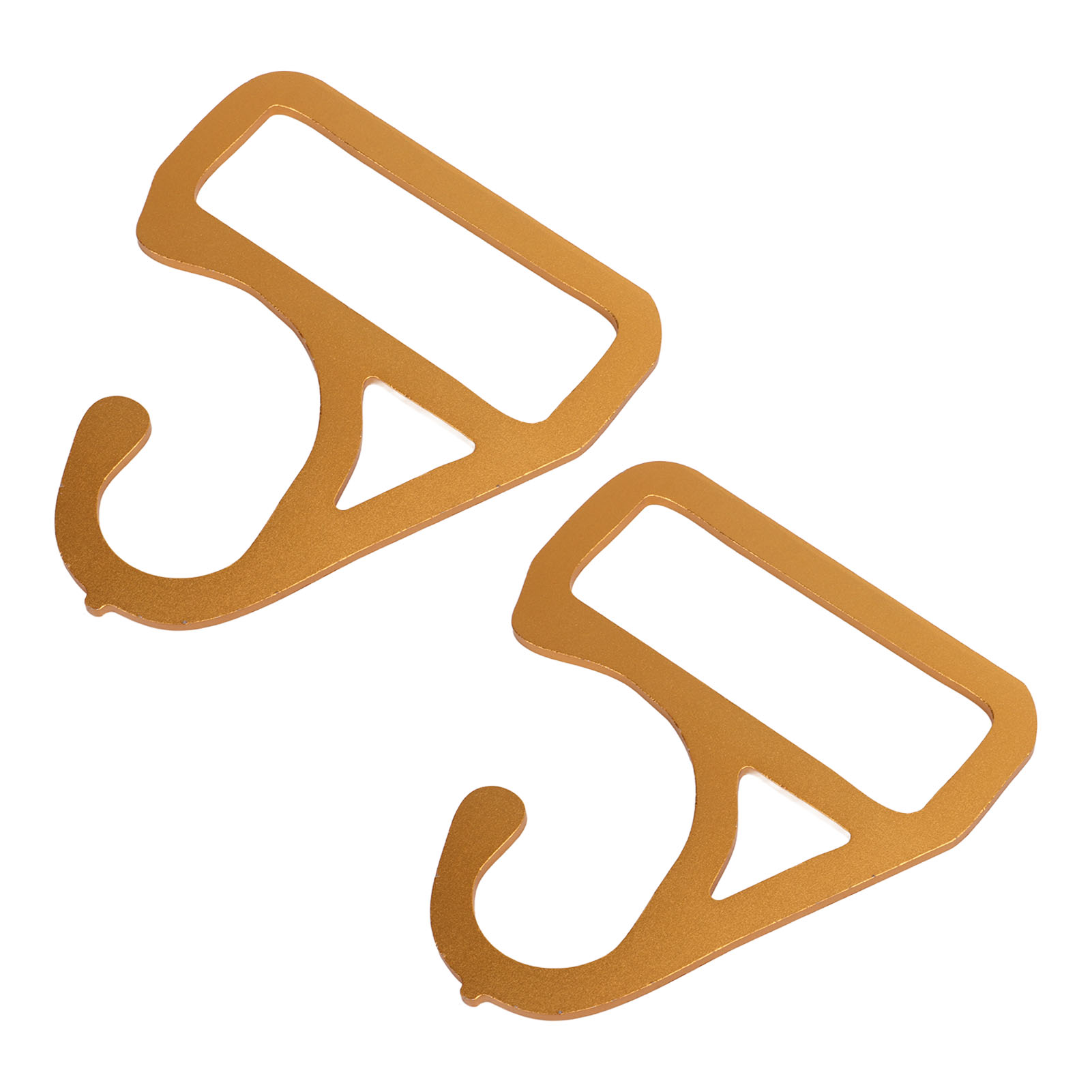 Set Mit 2 Multifunktionalen, Berührungslosen Türöffnern Mit Haken Für Busgriffe Und U-bahn-haltestangen (gold)