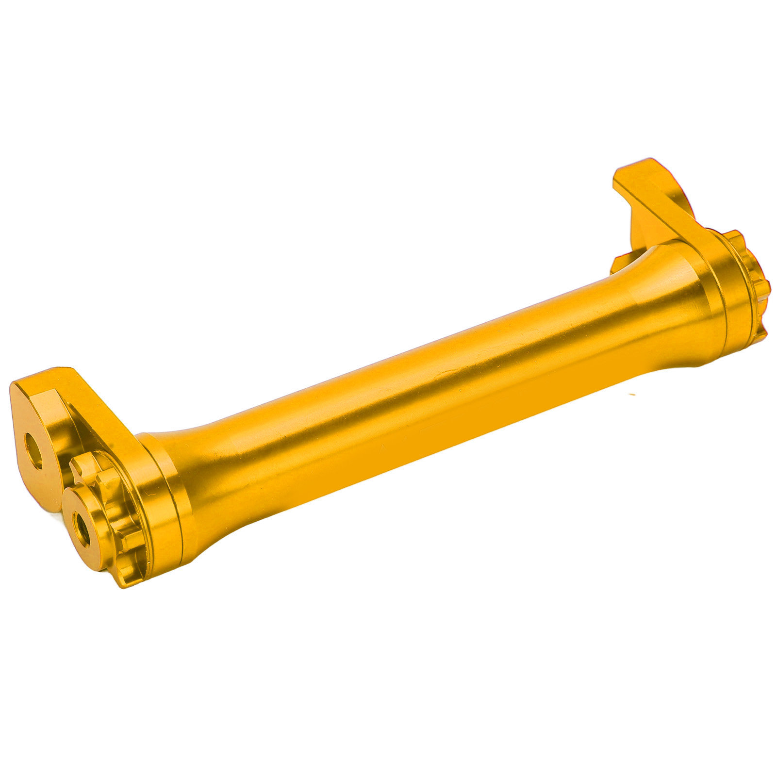Teleskoplenker Aus Aluminiumlegierung Mit Verlängerung Für Brompton 3sixty Faltrad, 124 Mm Faltlänge, Gold