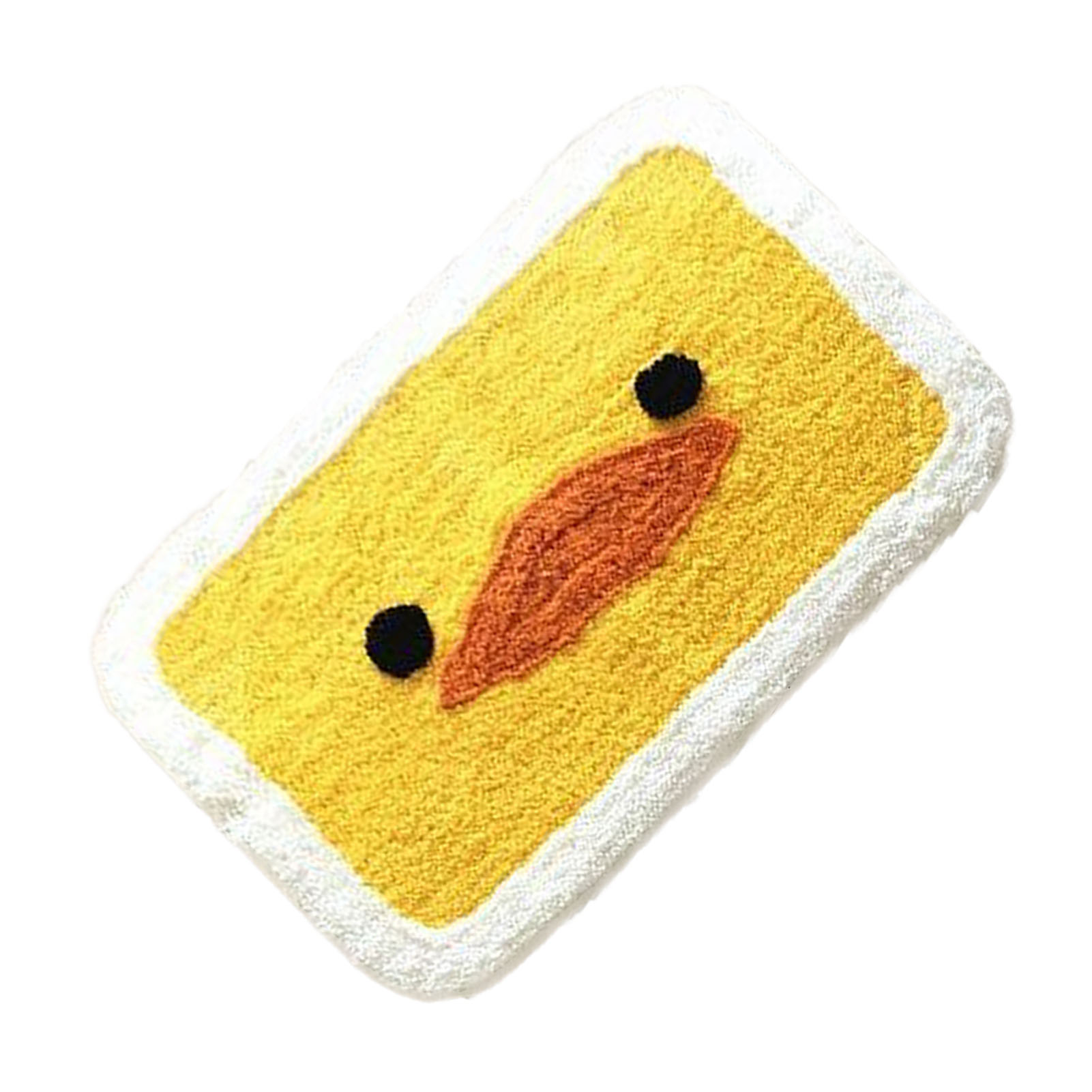 Wasserabsorbierende Matte Für Bad Und Wc, Niedliches Gelbes Entenmotiv, 40 X 60 Cm / 15,7 X 23,6 Zoll