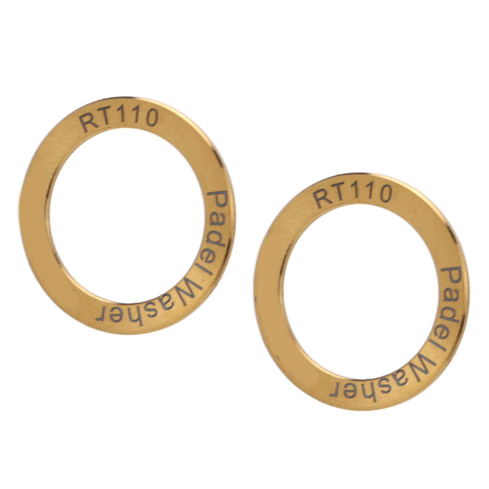 Verlängerte Pedalscheiben Aus Titanlegierung, Wasserdicht Und Rostfrei, Reduzieren Reibung Und Geräusche, Für Rennräder, Goldfarben