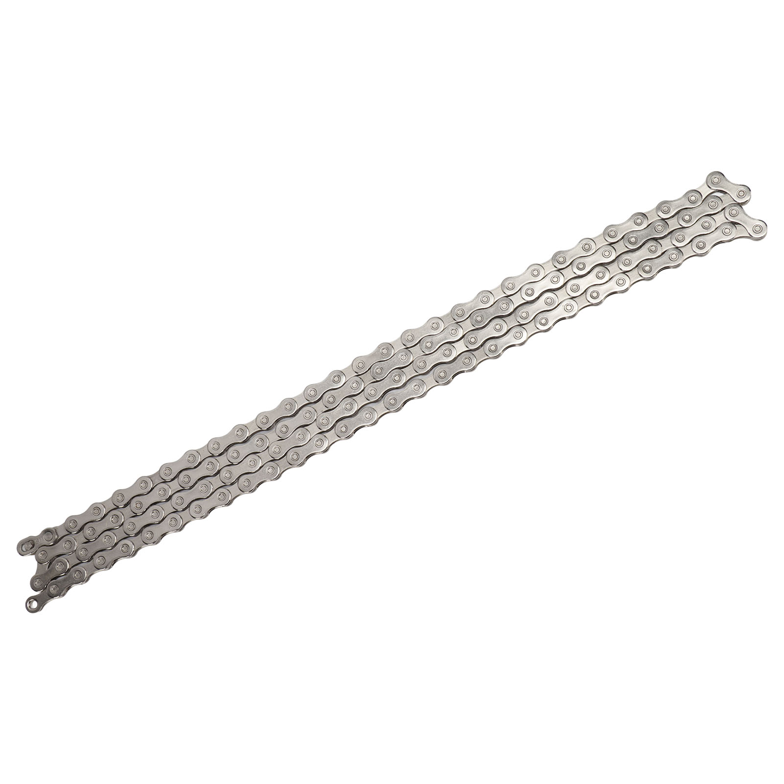 Mountainbike-kette, 2 Glieder, 10 Gänge, 116 Glieder, Verstellbar, Hohe Stoßfestigkeit, Silber, Geeignet Für Rennräder.