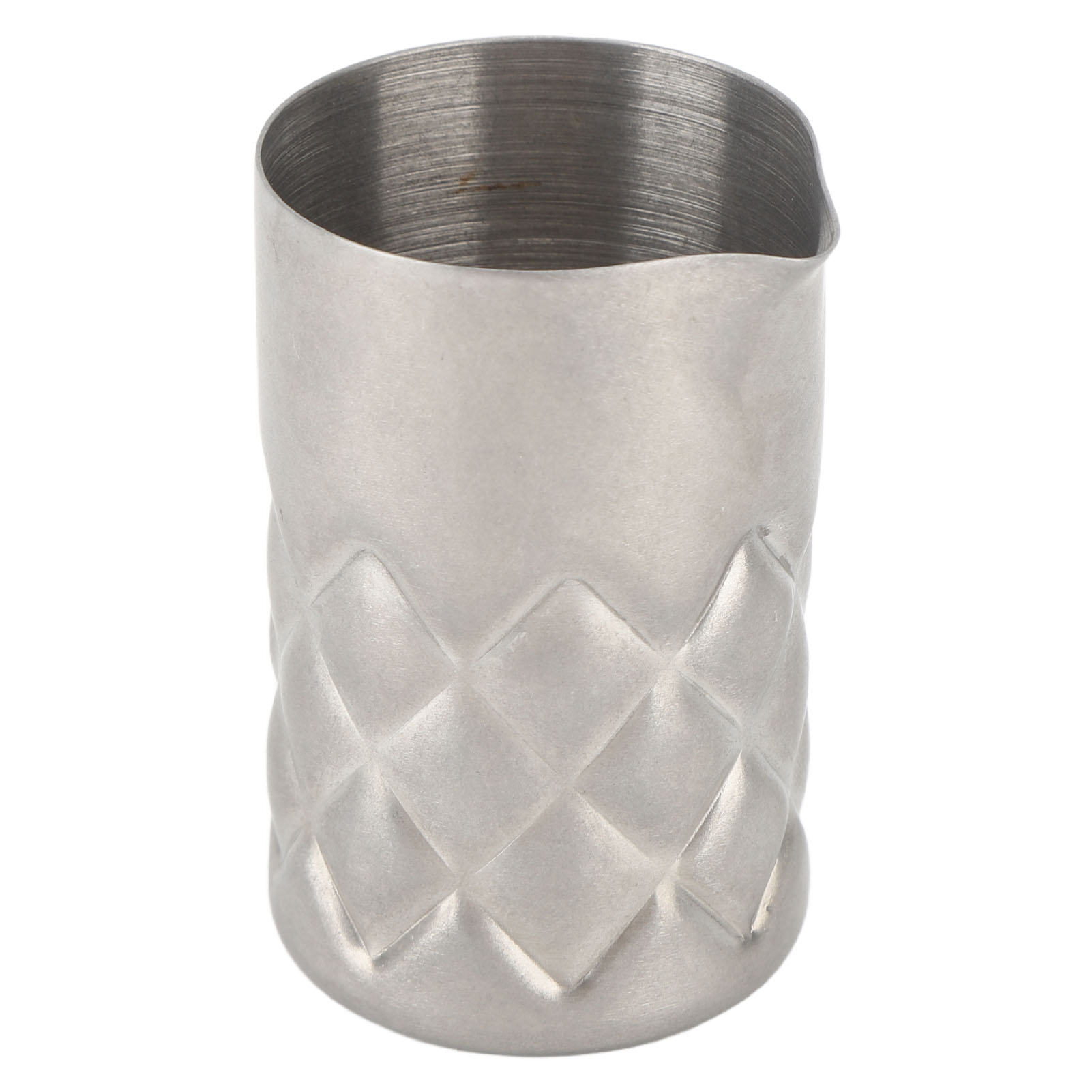 Rührglas Aus Korrosionsbeständigem Edelstahl 304, 60-ml-cocktailshaker Mit Bareinteilung, Silberfarben.