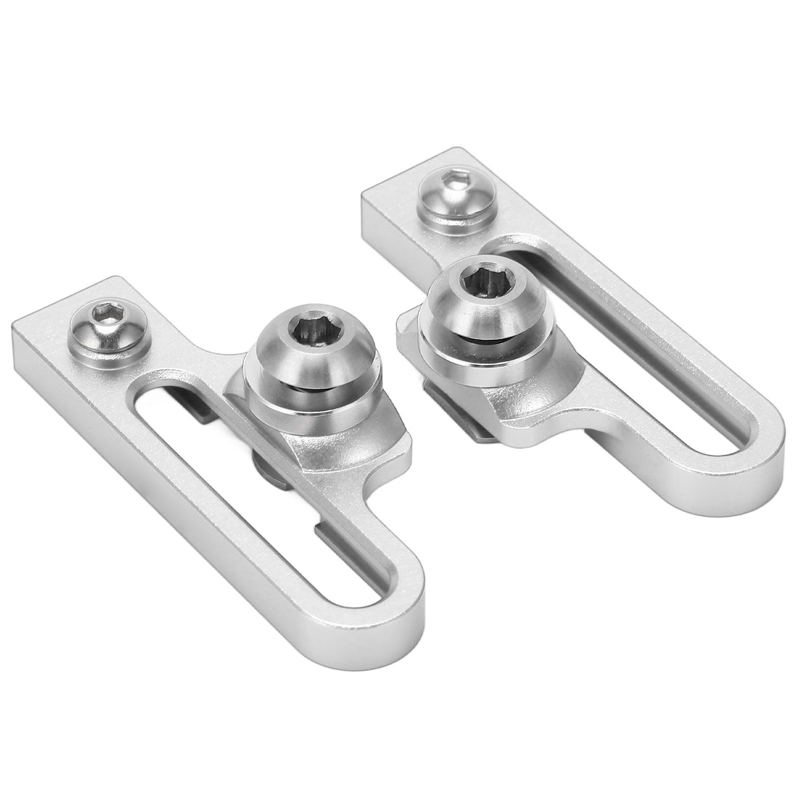 Fahrrad-c-klemmen-bremsbeläge, Verlängerung Aus Aluminiumlegierung, C-bremssattel-bremsadapter Für Rennräder, Silber