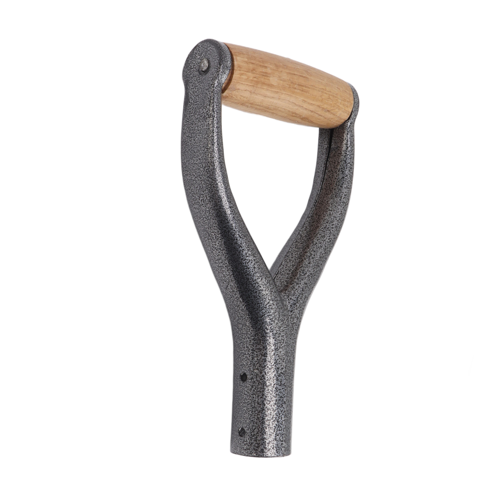 Y-förmiger Schaufelstiel, 31 Cm (12,22 Zoll) Innendurchmesser, Ersatz-holzstiel Für Gartengeräte, Rechen Und Andere Werkzeuge (silber).