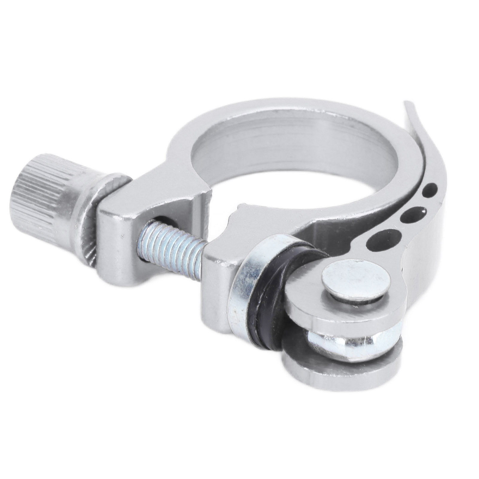 Schnellspann-sattelstützenklemme Aus Aluminiumlegierung Für Mountainbikes, 3 Cm, Silber
