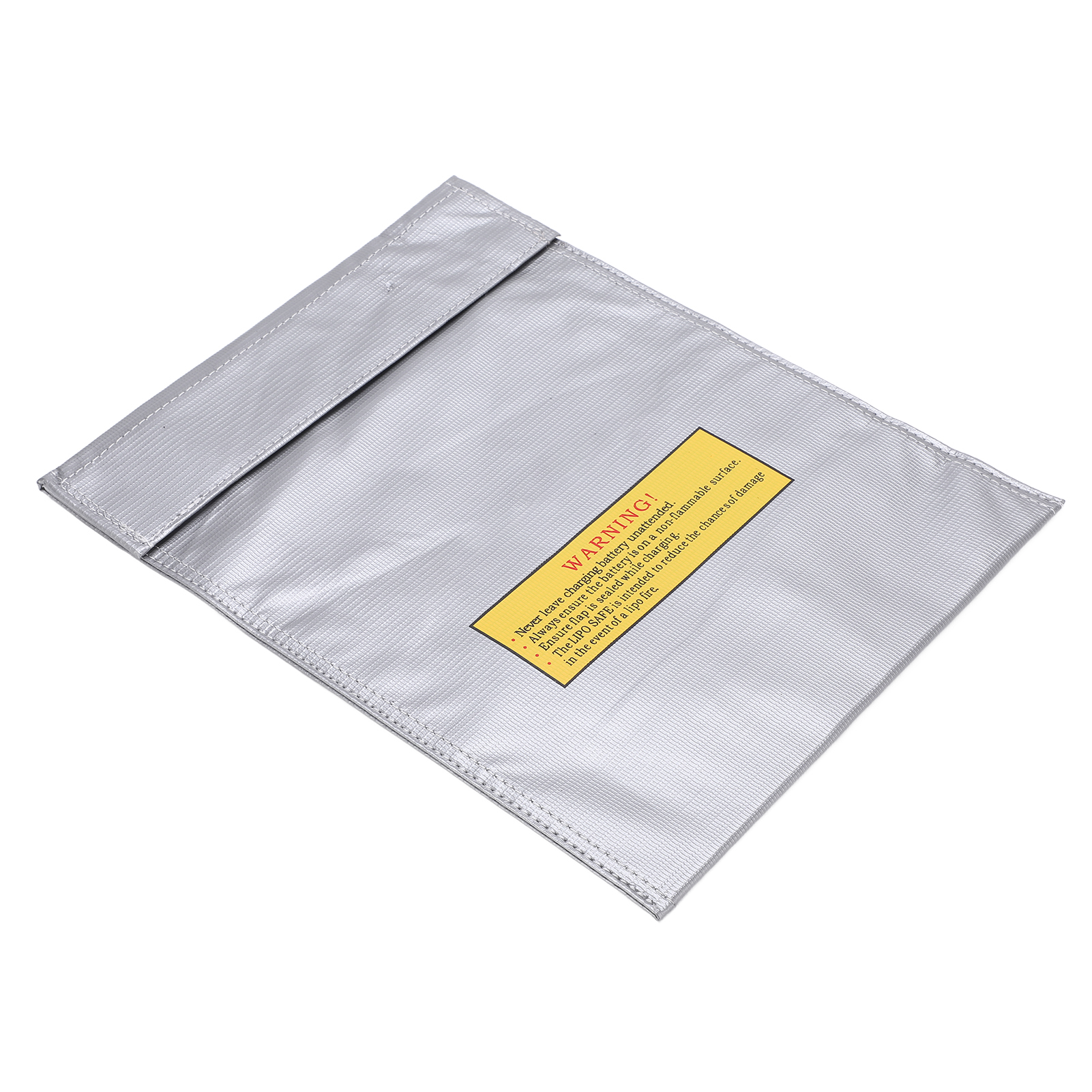 Explosionsgeschützte, Feuerfeste Tasche Für Lipo-akkus, Ideal Zum Sicheren Laden Und Aufbewahren (silber).