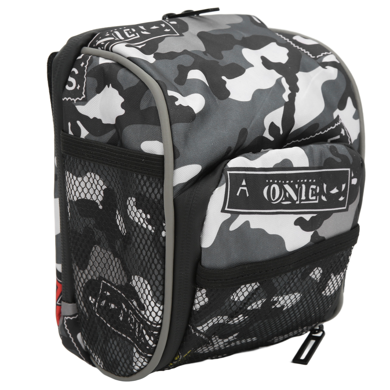 Multifunktionale Lenkertasche Für Fahrrad, Motorrad, Dreirad, Kinderwagen, Grau