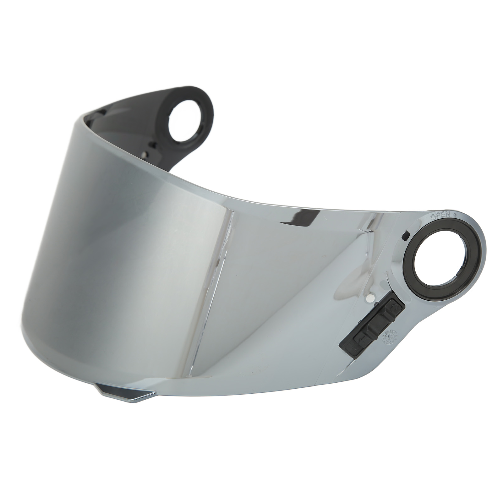 Motorradhelmvisier, Ersatzteil, Winddicht, Uv-schutz, Halbvisier Für Ff358- Und Ff396-helme, Silber