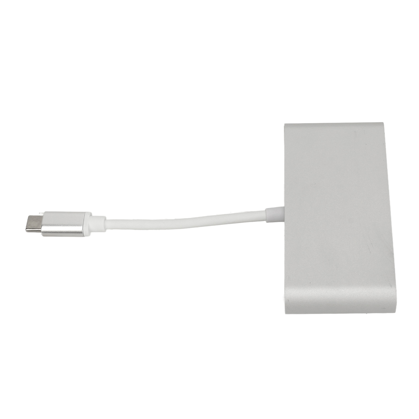 4-in-1 Usb-c-hub Aus Aluminiumlegierung Mit Usb 3.0 Gigabit Lan- Und Rj45-anschlüssen, Hd Multimedia Interface Für Telefon Und Computer (silber).