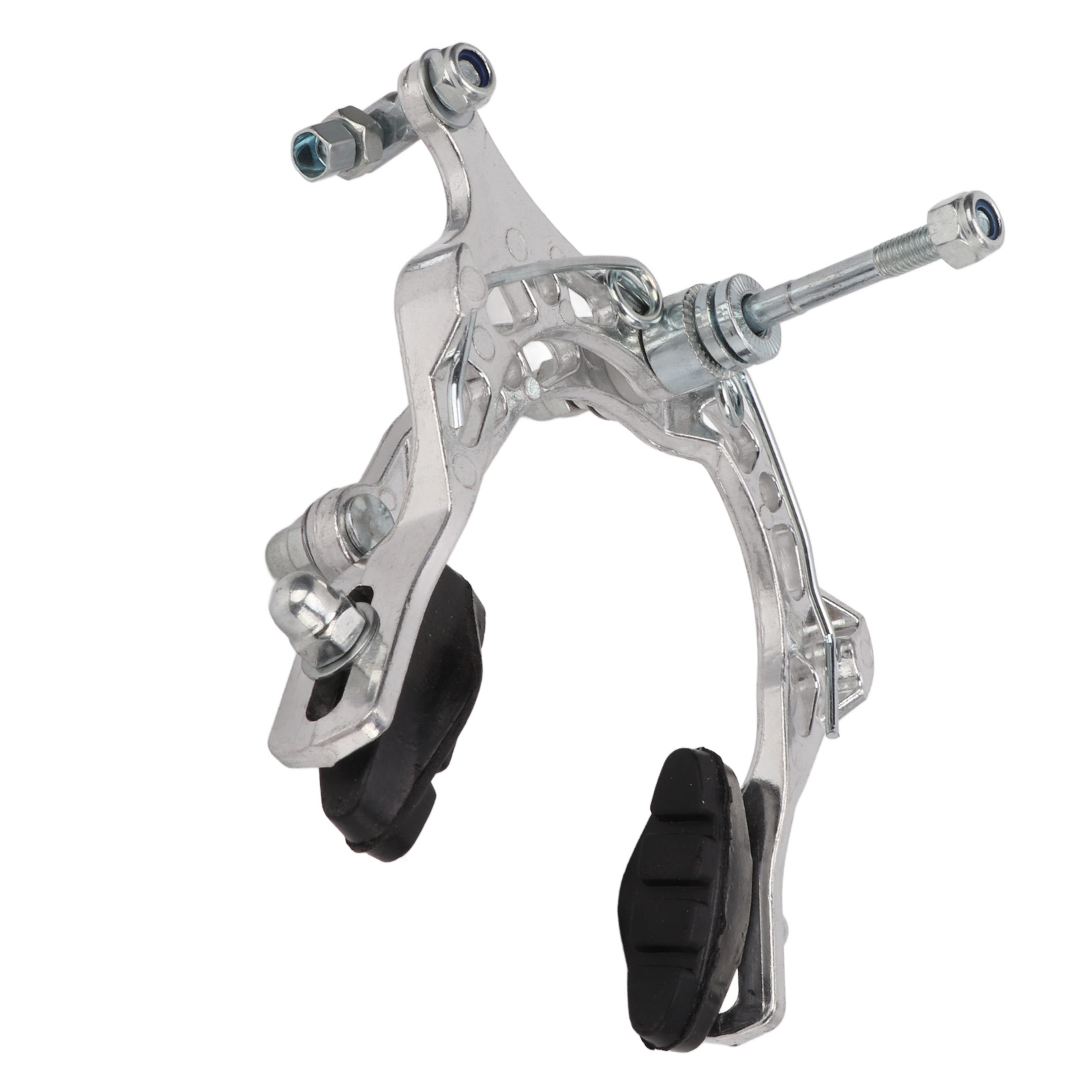 Hochfester Bremssattel Aus Aluminiumlegierung, Stabil Und Langlebig, Zubehör Für Fahrräder, Motorräder Und Mountainbikes, Silber