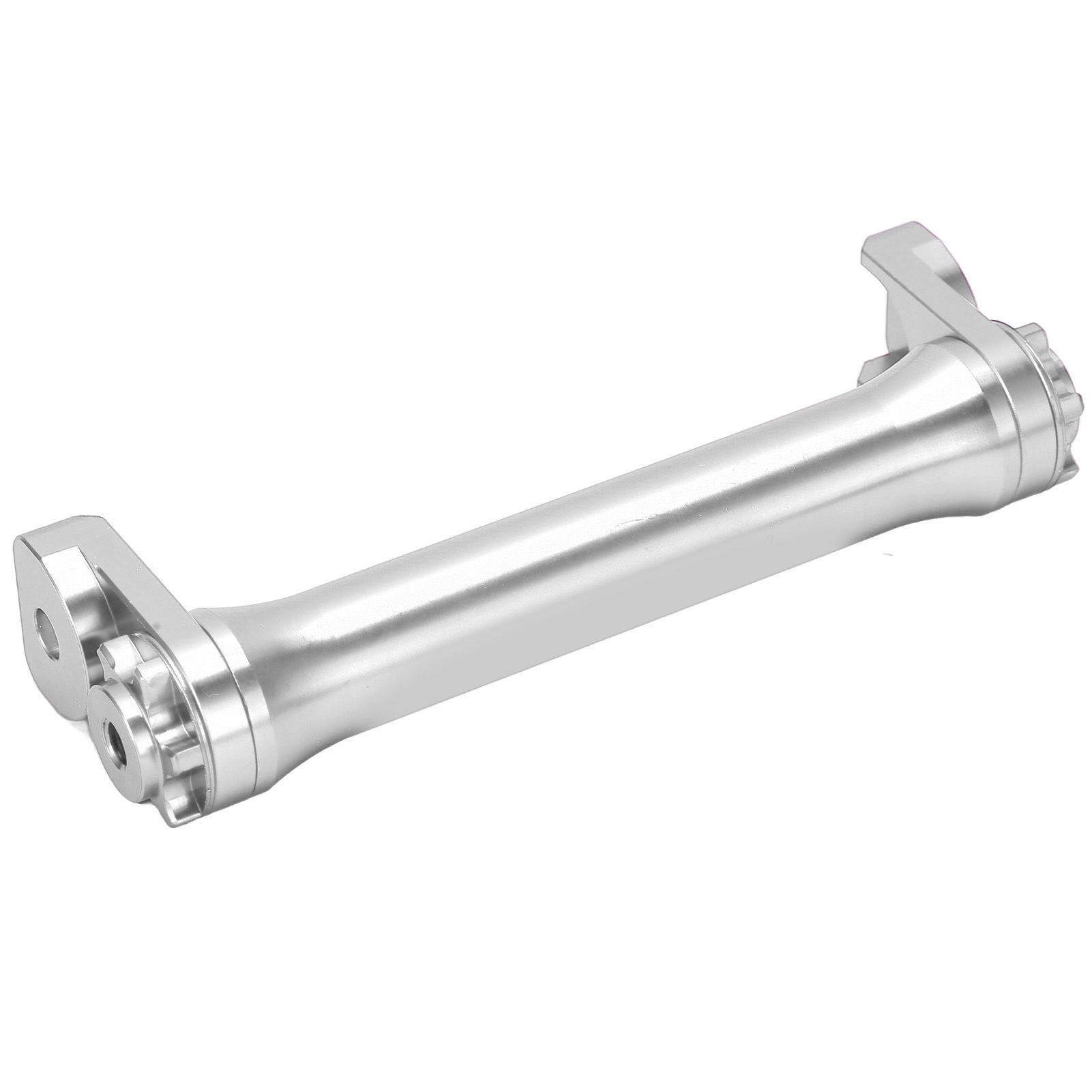 Teleskoplenker Aus Aluminiumlegierung Mit Verlängerung Für Brompton 3sixty Faltrad, 124 Mm Faltlänge, Silber