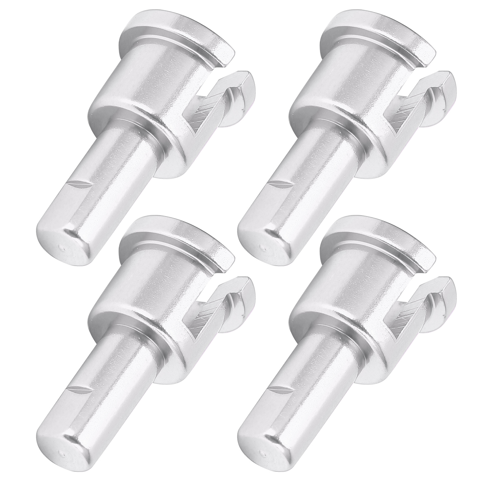 Set Aus 4 Verschleißfesten Rc-differentialbechern Aus Langlebiger Aluminiumlegierung Für Ferngesteuerte Autos (silber).