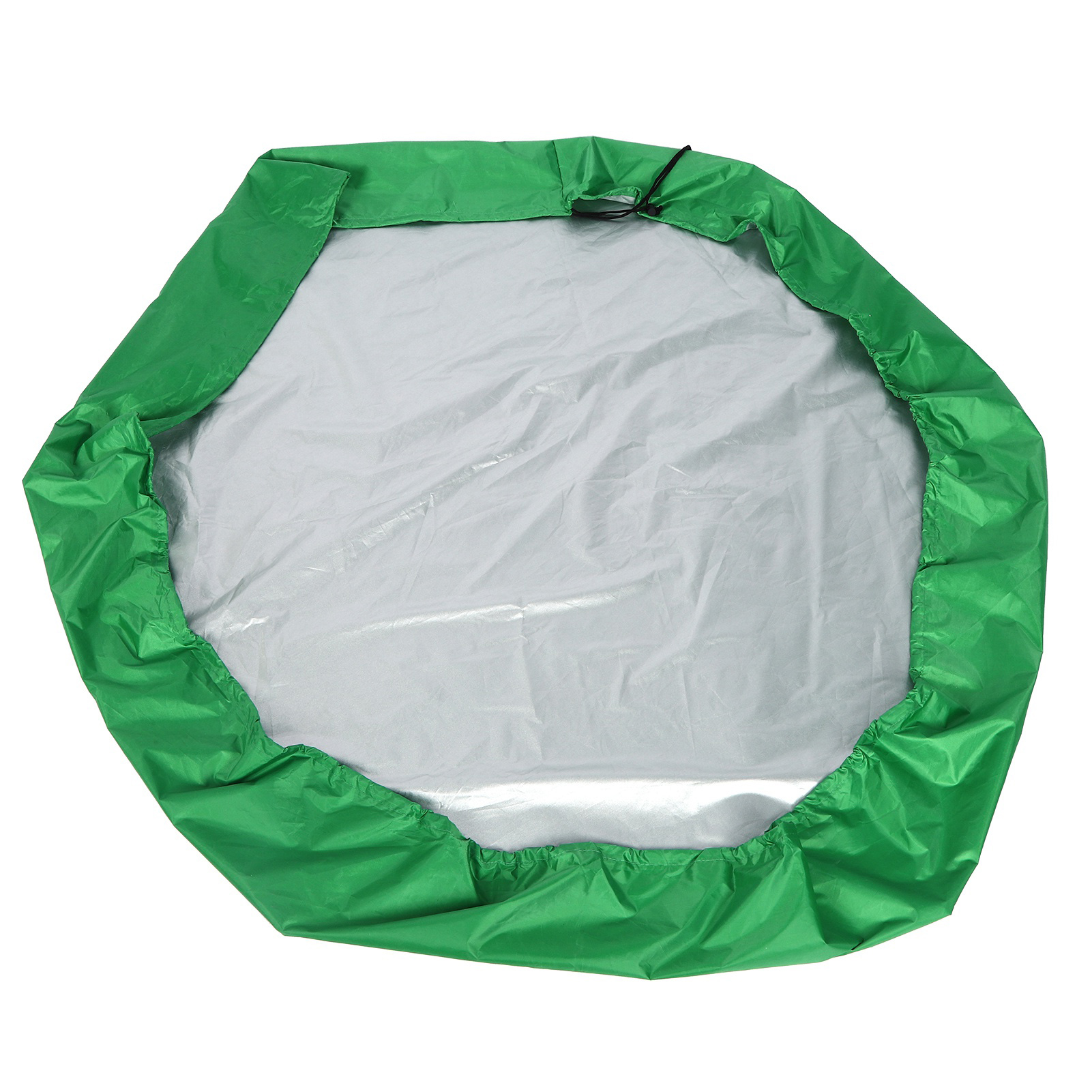Sechseckige Schutzhülle Für Sandkasten, Wasserdicht Und Mit Kordelzug, Grün, Für Den Garten Im Freien.