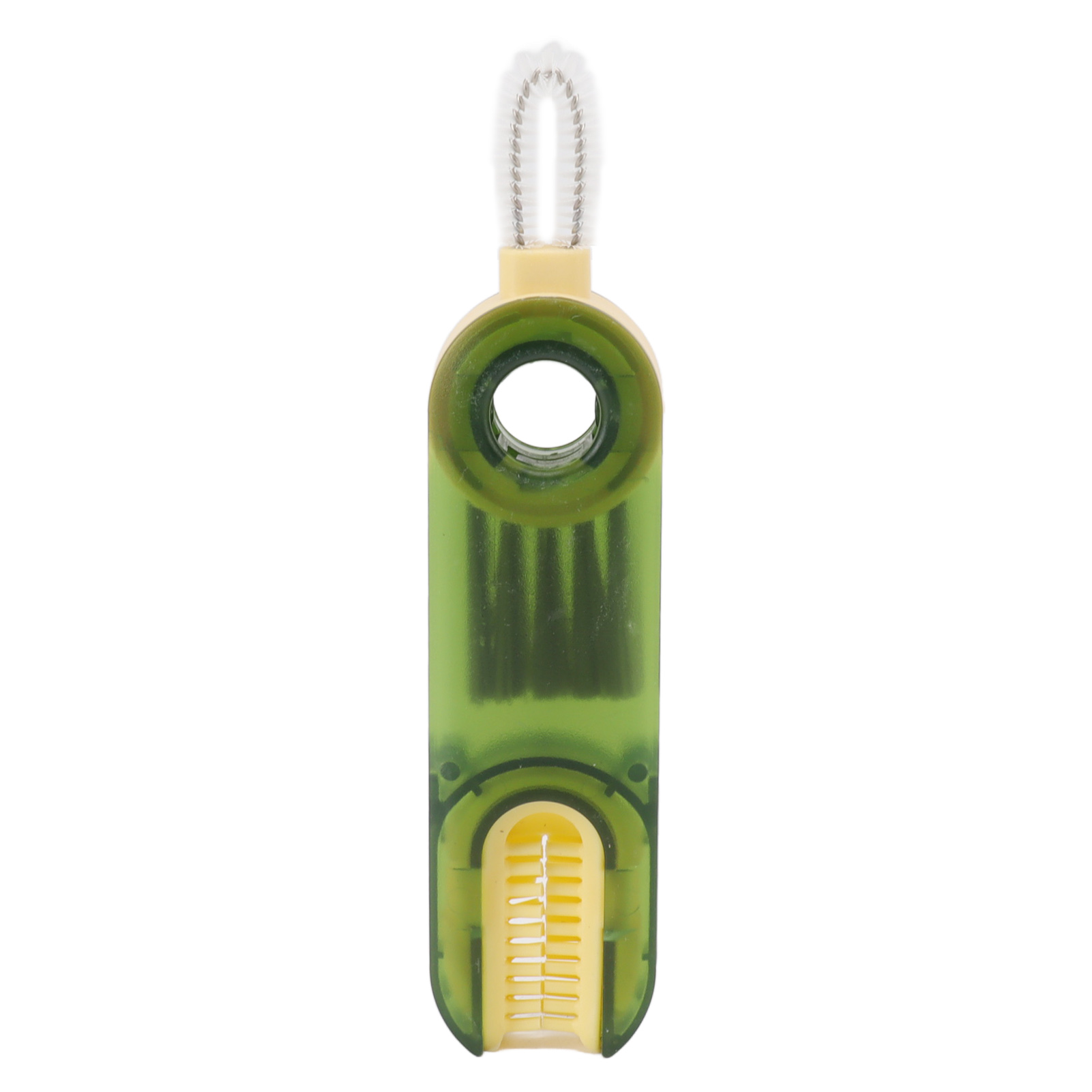 3-in-1 Babyflasche, Becherdeckel, Reinigungsbürste, Multifunktions-saugerbürste, Grün