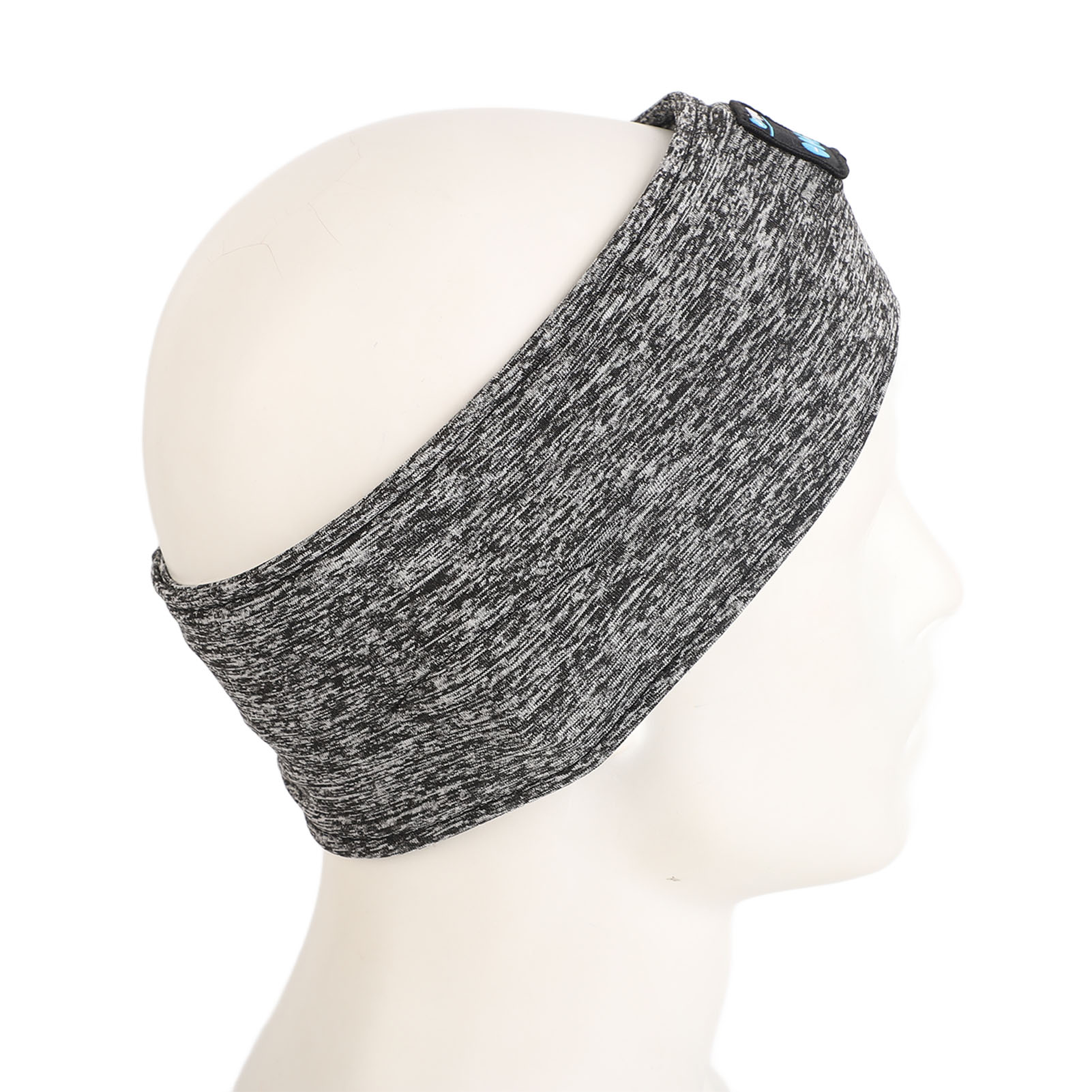 Tragbares Usb-musik-stirnband Für Sport, Bluetooth-stirnband Zum Schlafen, Trainieren, Joggen, Reisen, Meditieren, Hellgrau.