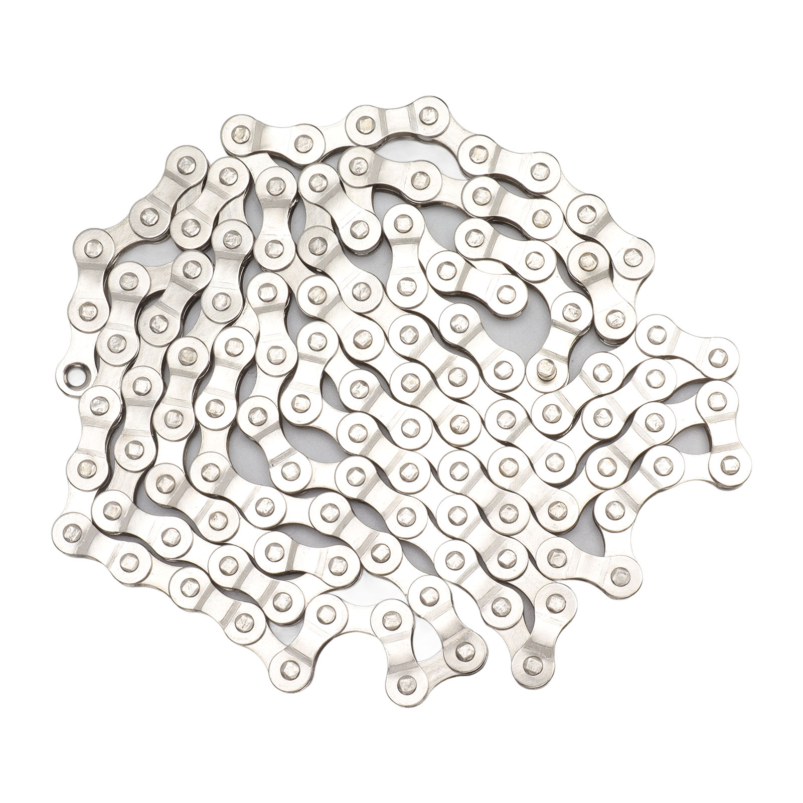 Mountainbike-kette, 8 Gänge, 116 Glieder, Verstellbar, Edelstahl, Silber, Geeignet Für Rennräder.