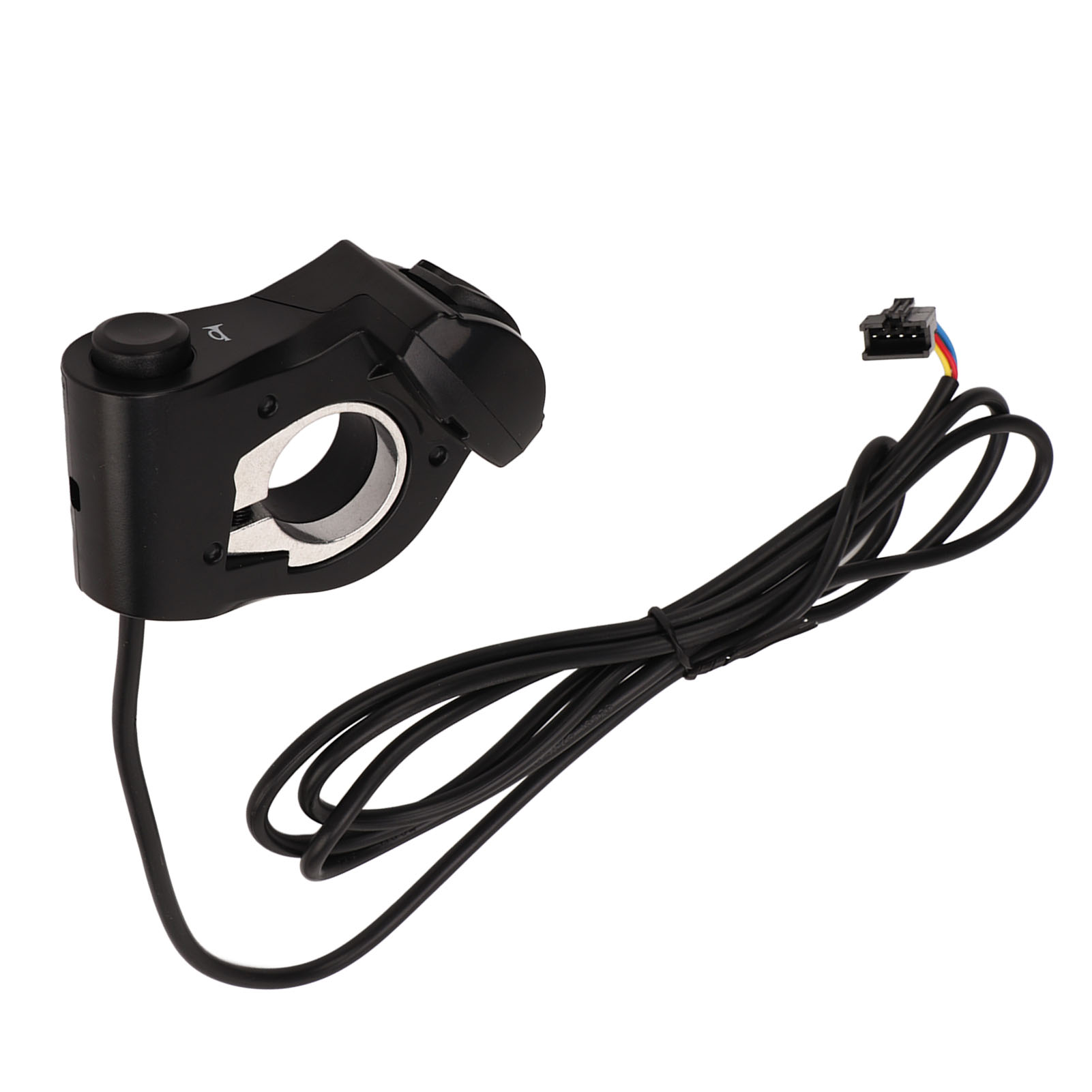 2-in-1-schalter Für Elektrofahrräder (12 V Bis 72 V) Mit Hupe Und Scheinwerfer, Kompatibel Mit 22,2 Mm Lenkern Für Roller, Elektrofahrräder Und Motorräder.