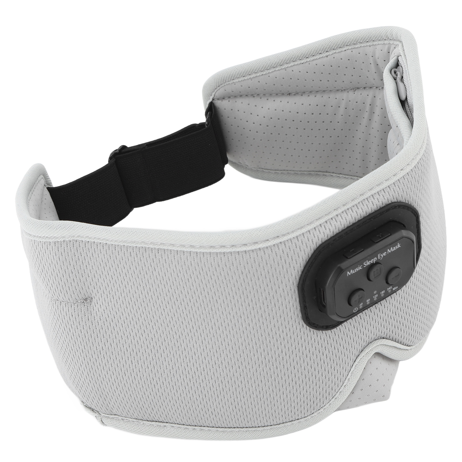 Kabellose 3d-bluetooth-5.2-schlafkopfhörer Mit Integrierter Schlafmaske, Musik Und 20 Weißen (grauen) Geräuschen Für Seitenschläfer.