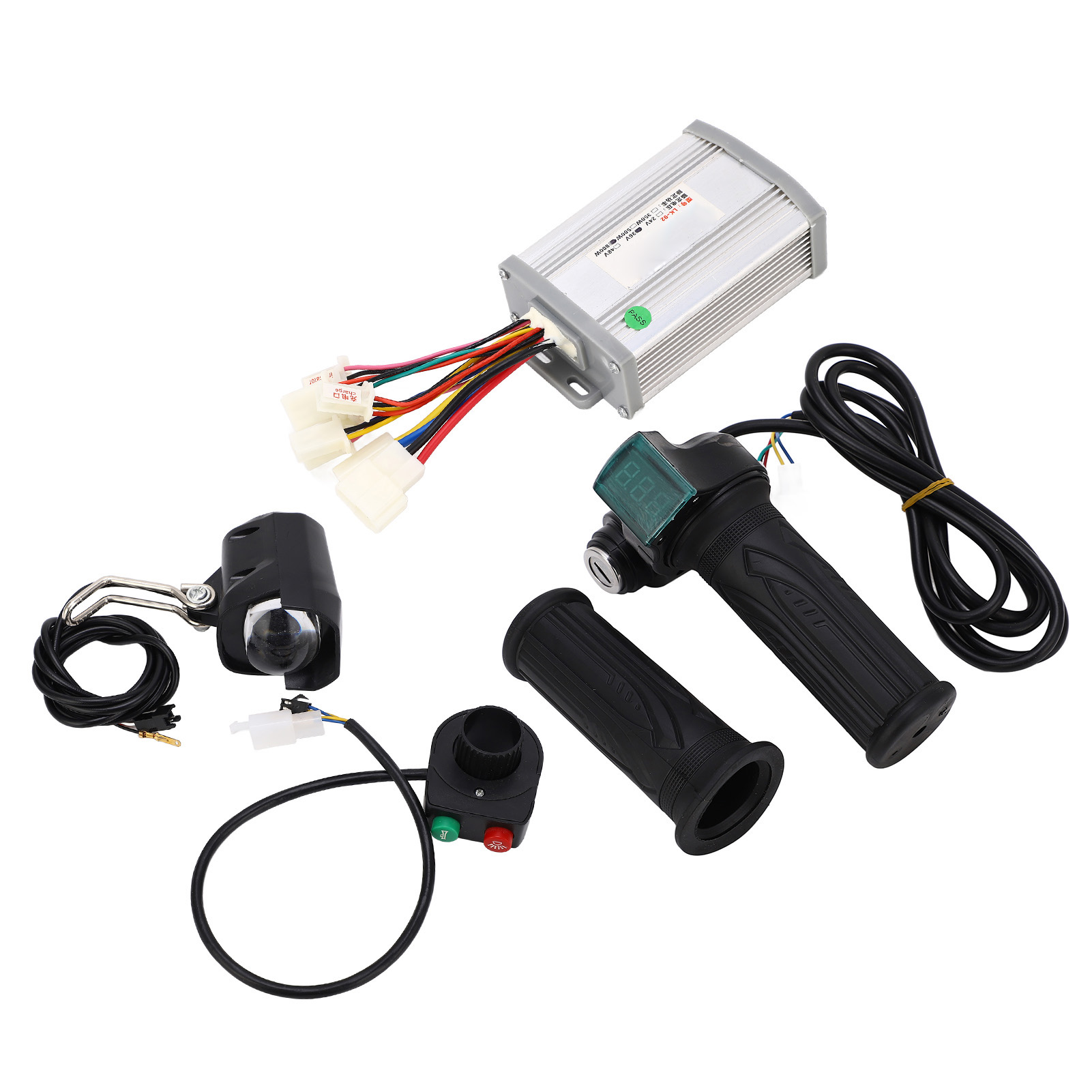 36v 800w Lenker-set Für Elektrofahrräder Mit Überstromschutz, Bürstensteuerung Und Gasgriff, Zur Reparatur