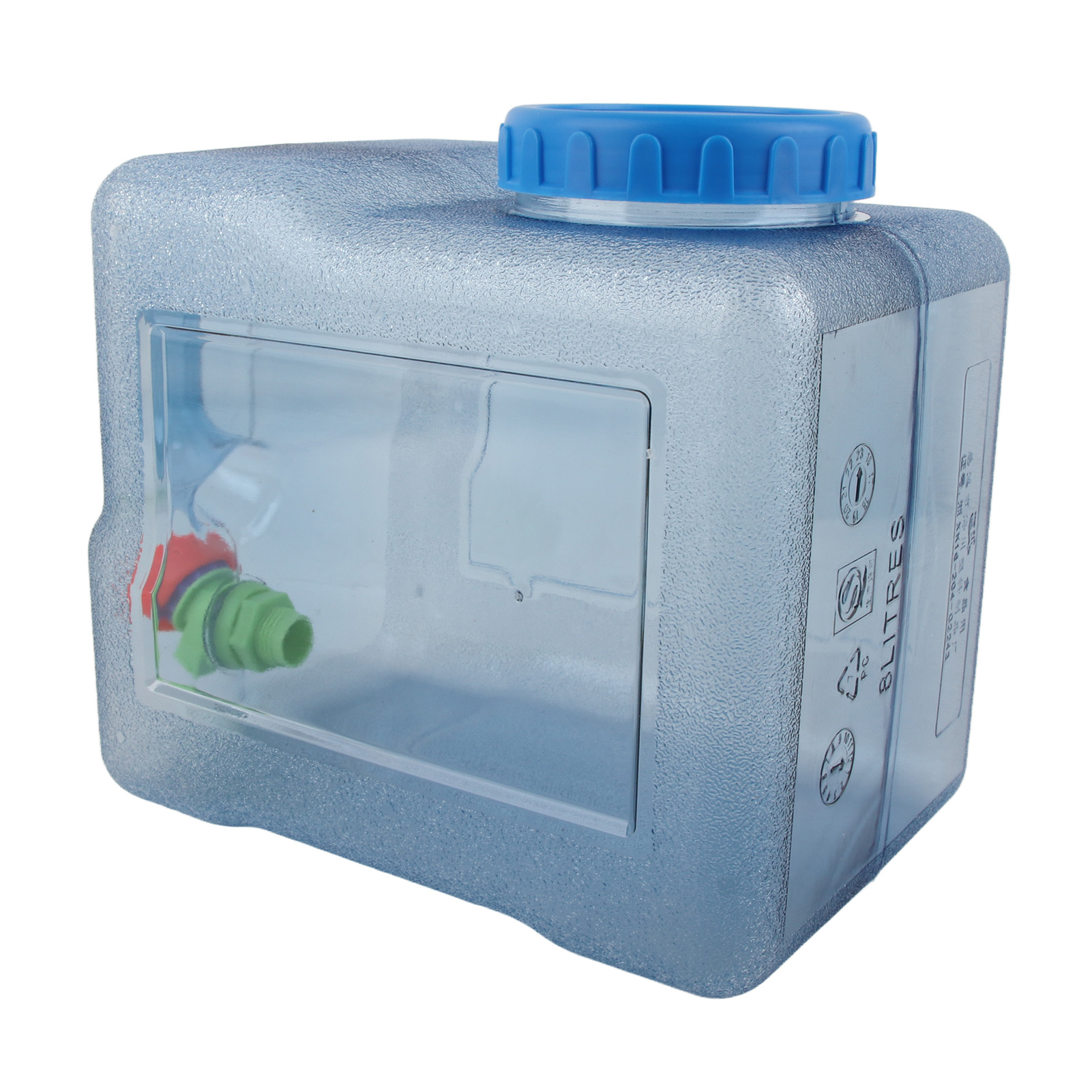Pc Reiner Wassereimer, Tragbarer Wassertank Mit Großem Fassungsvermögen (8l), Ideal Für Camping, Picknicks Und Autoreisen.