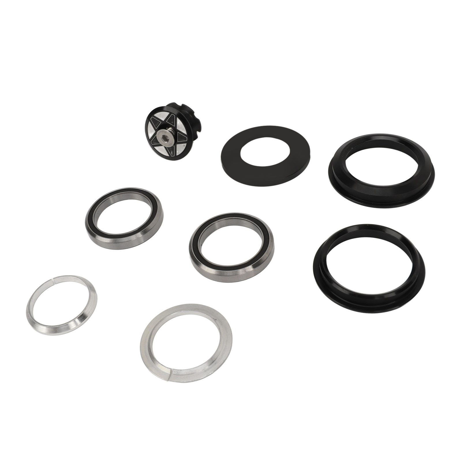 Wasserdichte Lagerschale Aus Eloxierter Aluminiumlegierung Für Fahrrad-vorderradgabeln, Steuersatz-spacer Für Rahmen Mit Konischem Gabelschaft (44–50,6 Mm)