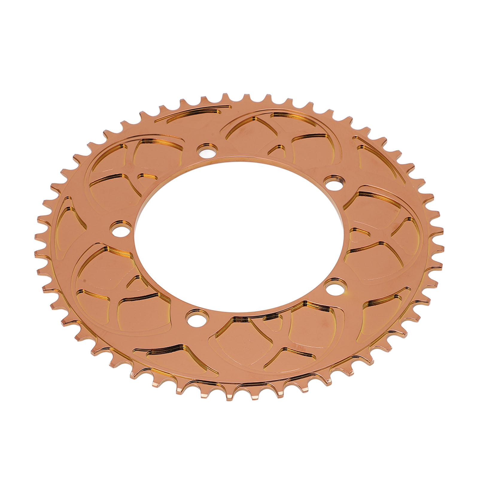 Bolany 130bcd 54-zahn-kettenblatt, Einfach, Für Falträder Und Bmx-räder, Roségoldene Farbe