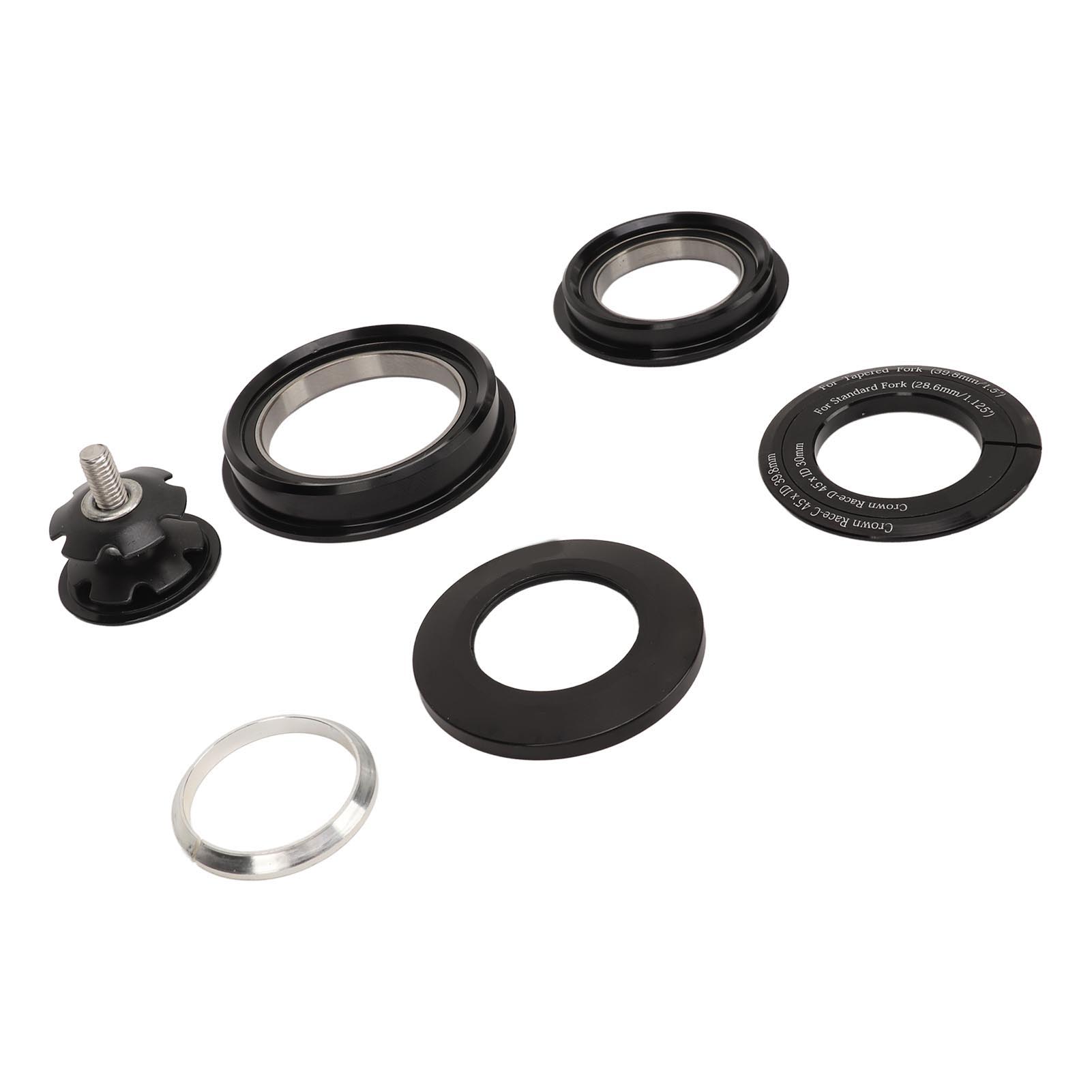 Lagerschalensatz Aus Aluminiumlegierung Für Mountainbike-lenker, Kombinierter Lagerschalensatz Für Vorderradlager, Fahrradlagerzubehör