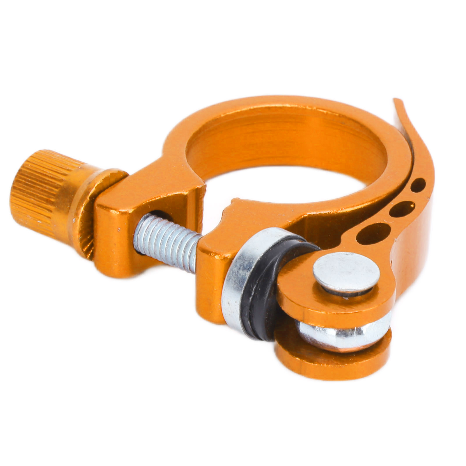Schnellspann-sattelstützenklemme Aus Aluminiumlegierung Für Mountainbikes, 3 Cm, Goldfarben