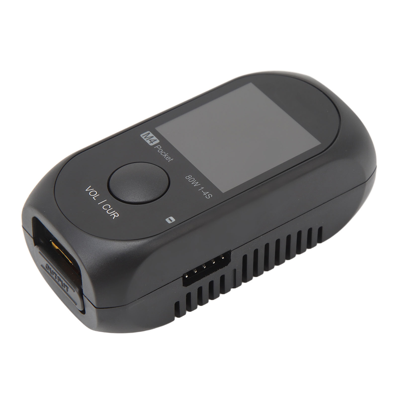 M4 Smart Compact Pocket Charger, Kleines 5a 1 Bis 4s Kunststoffladegerät, Ultrakompakte Powerbank, Ideal Für Reisen, Geschäftsreisen Und Camping.