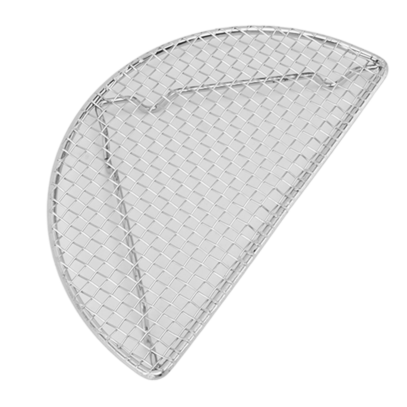 Kühlrost Zum Kochen, Aus Edelstahl, Hitzebeständig Und Ofenfest Zum Braten Und Grillen. Großer Halbkreis Mit 20 Cm Durchmesser.