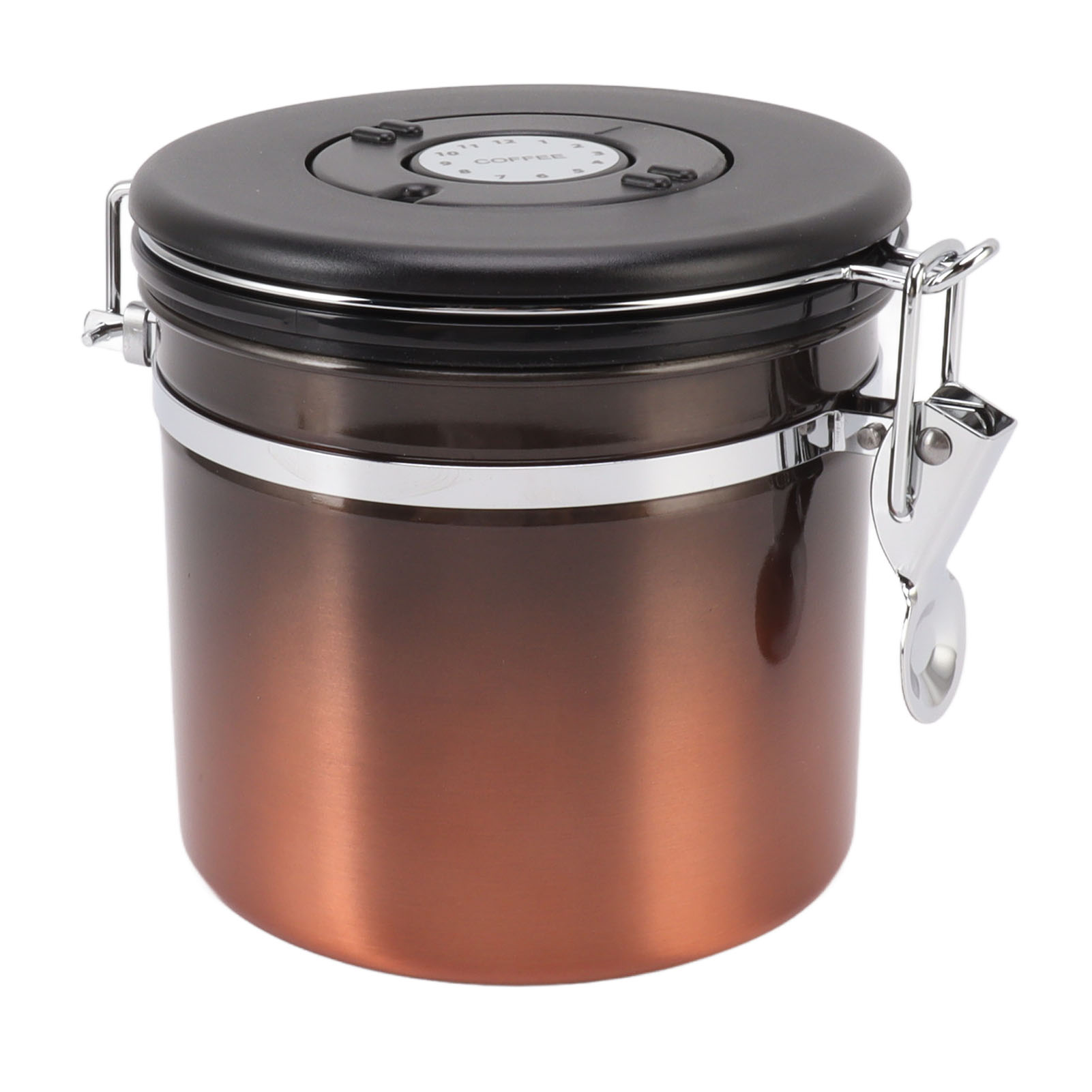 Luftdichter Behälter Aus Edelstahl 304 Für Kaffee, Tee, Müsli, Mit Kapsel, 1,2 L