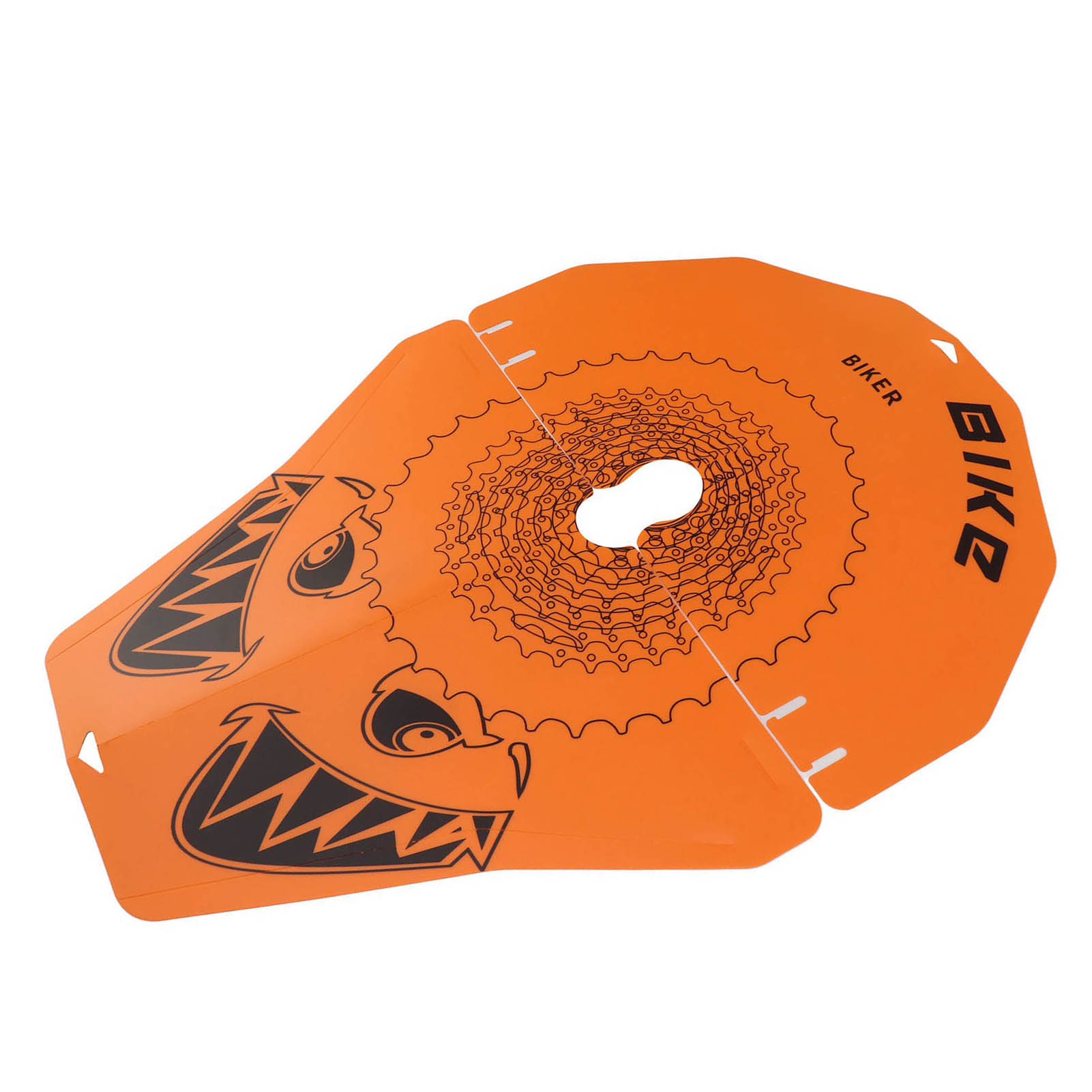 Haifisch-radschutz Aus Pp, Beständig Gegen Ölflecken Und Scheibenbremsflüssigkeitsspritzer, Für Mountainbikes.