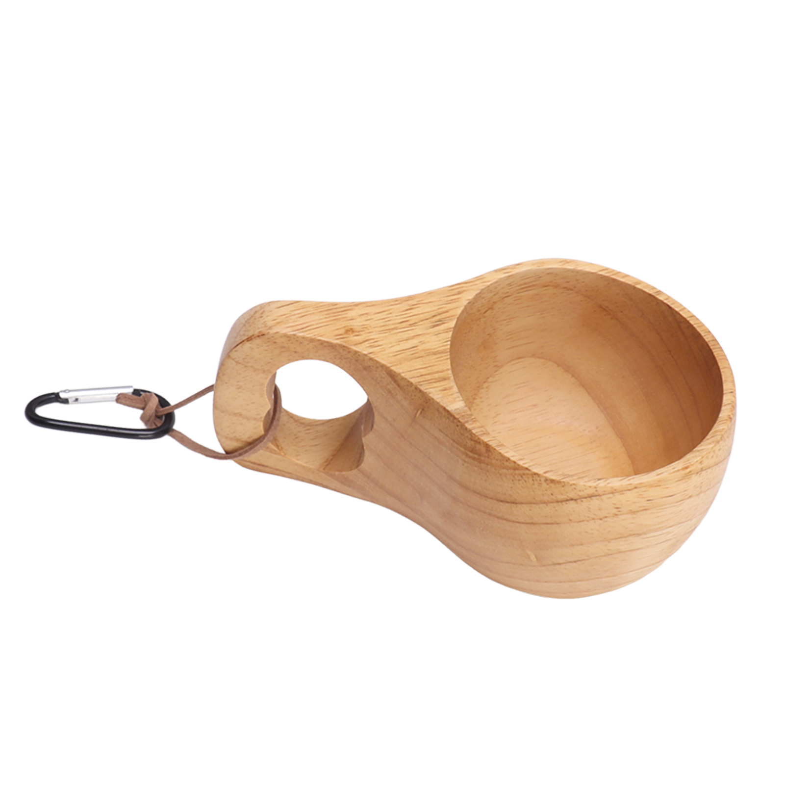 Campingbecher Aus Holz, Einzigartiges Design, Mit Henkel, Ideal Für Kaffee, Tee Und Milch (modell 2).