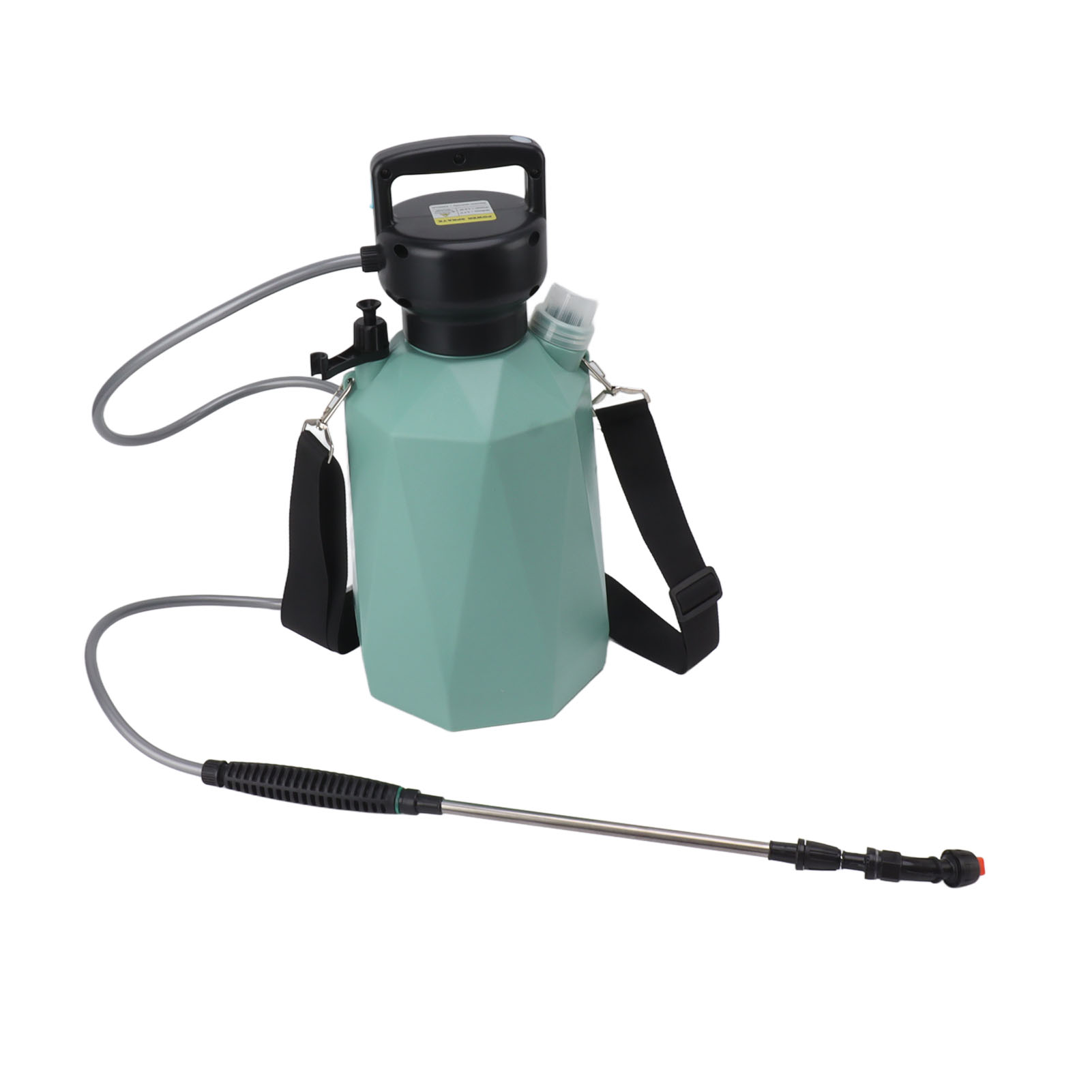 Elektrisches Gartensprühgerät Mit 3 Düsen, 2400-mah-akku, 3,7 V, 5 L, Für Die Gartendüngung, Diamantgrün