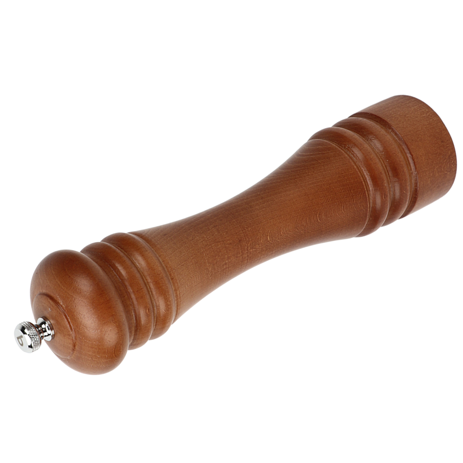 Hölzerne Pfeffermühle, Nachfüllbar, Edelstahlkern, Manuelle Salz- Und Pfeffermühle, Mühle Für Die Außenküche, 27 Cm / 10,6 Zoll