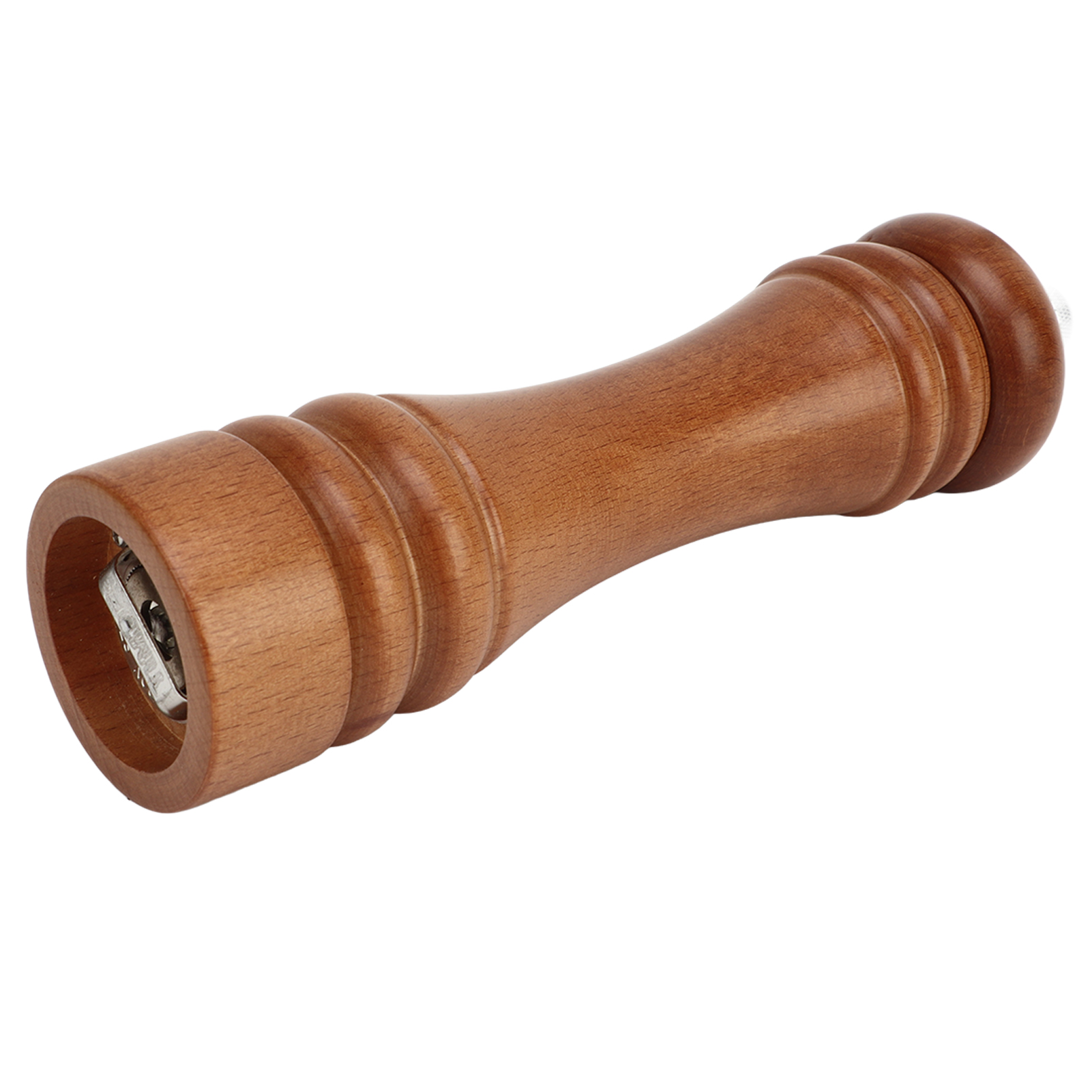 Hölzerne Pfeffermühle, Nachfüllbar, Edelstahlkern, Manuelle Salz- Und Pfeffermühle, Mühle Für Die Außenküche, 22 Cm / 8,7 Zoll