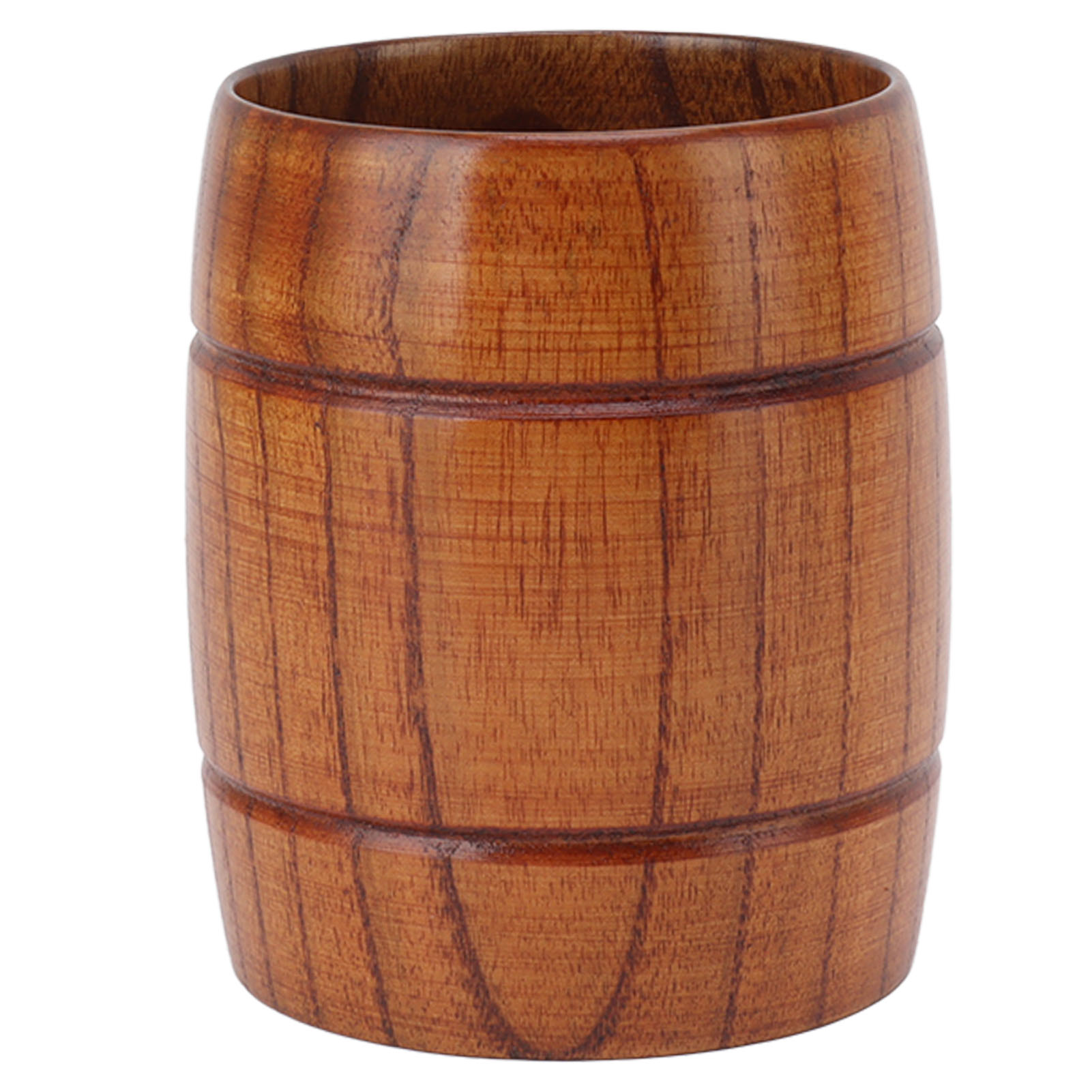 Bierkrug Aus Holz Mit Henkel, 300 Ml, Hitzebeständig, Geschnitzt, Ideal Für Tee, Milch, Bier, Zum Kochen Und Für Die Hausbar.