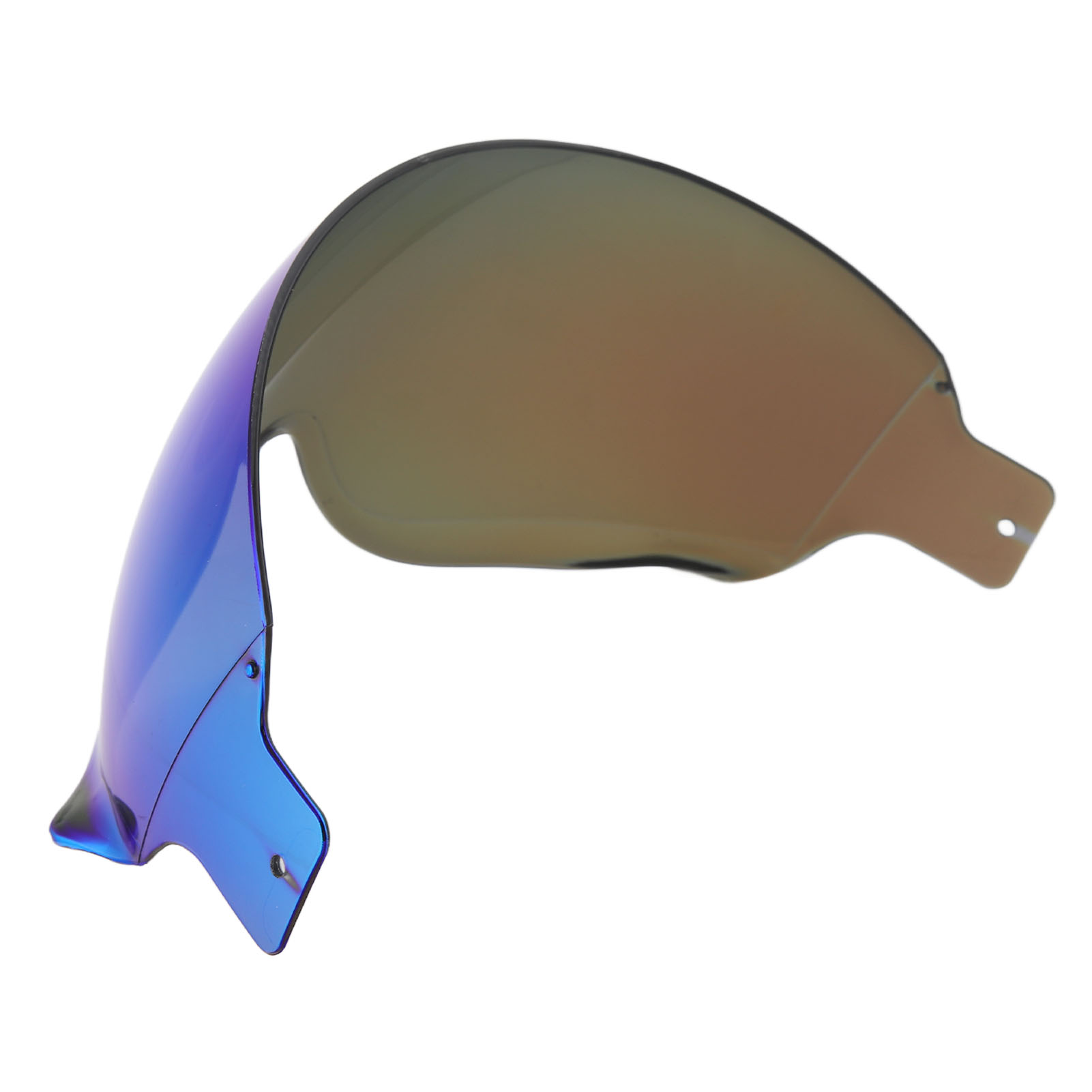 Motorradhelmvisier Aus Polycarbonat Mit Uv- Und Sonnenschutz, Ersatz Für Jo Ex Zero Cj 3 Revo Dark Tea Blue Helm