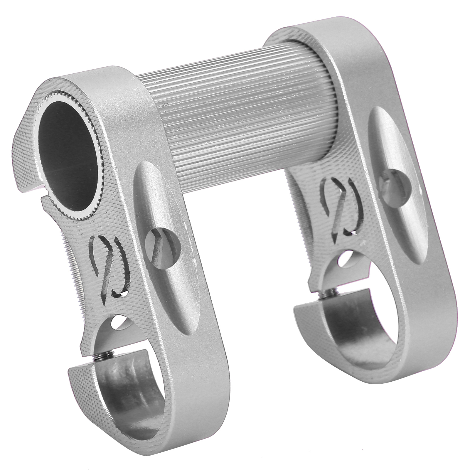 25,4 Mm Doppel-riser-vorbau Für Falträder, Aus Aluminiumlegierung, Verstellbar, Silberfarben.