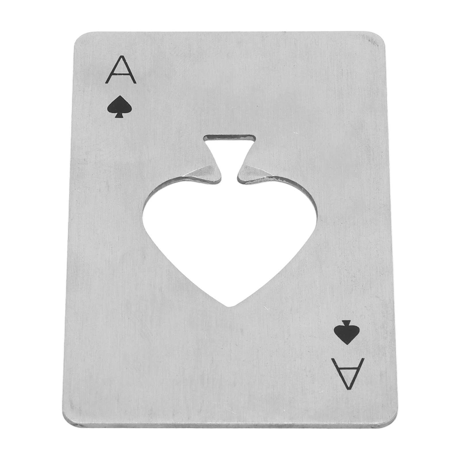 Tragbarer, Multifunktionaler Flaschenöffner Aus Edelstahl Im Casino-stil Für Den Heimgebrauch (silber)