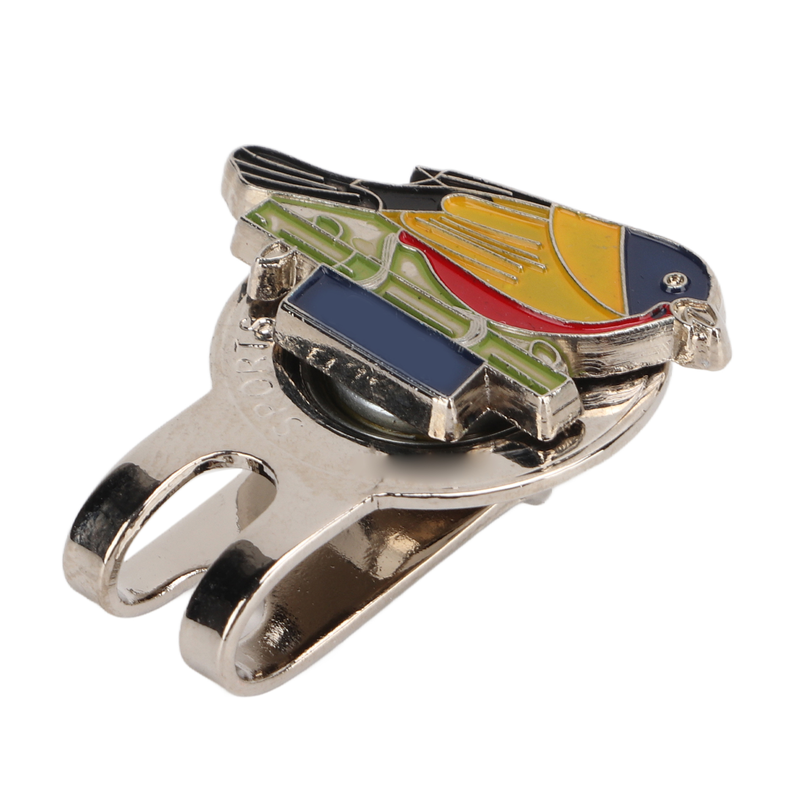 Magnetischer Golfhutclip Aus Legierung, Vogelmotiv, Niedlicher Ballmarker, Dekoratives Accessoire