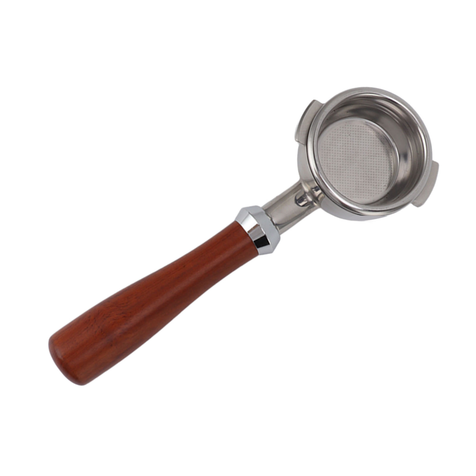 Bodenloser Filterhalter Aus Massivholz, Ergonomisch Und Abnehmbar, Für Kaffeemaschinen, Nuova, Bodenloser Griff
