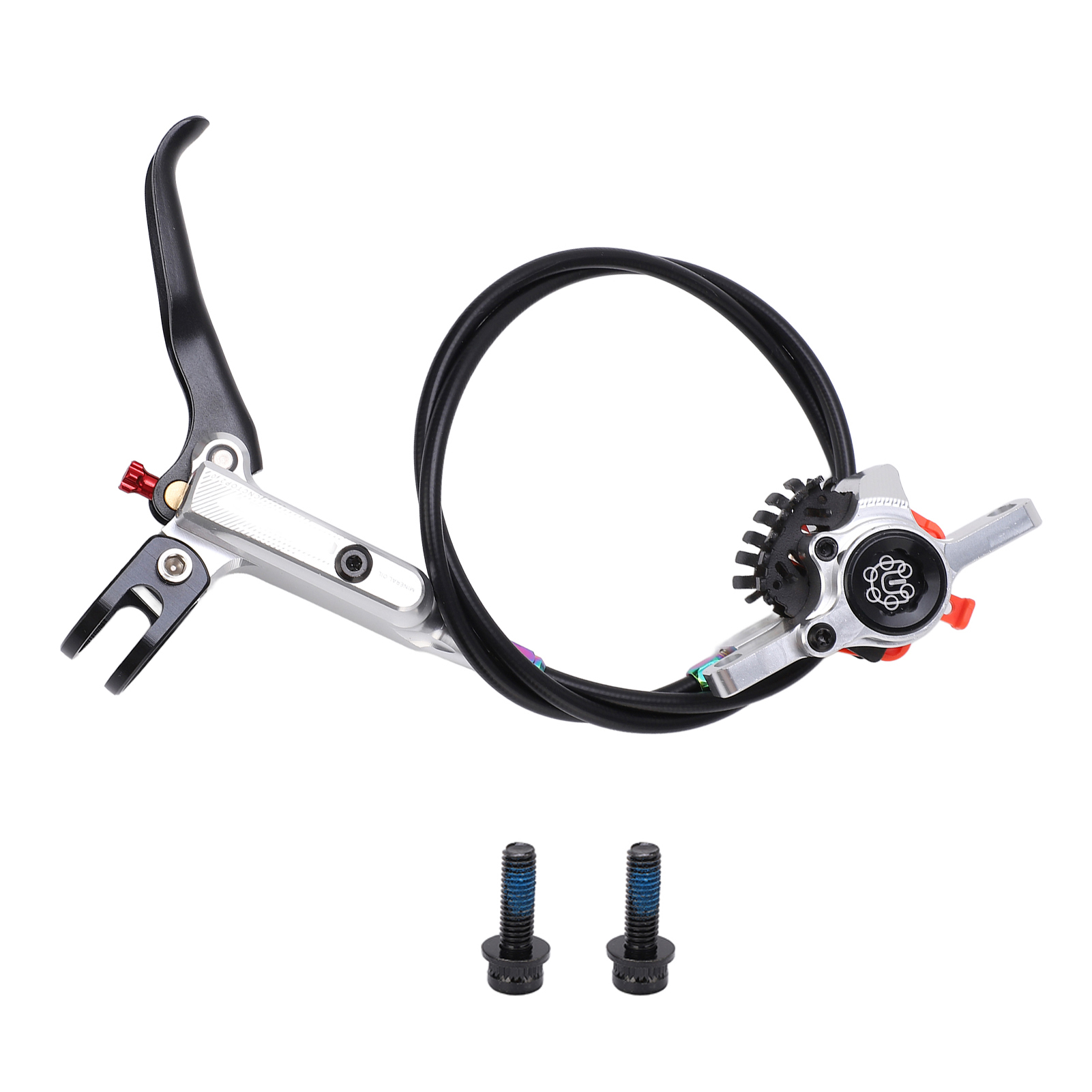 Hydraulischer Scheibenbremssattel Für Meijun Mountainbikes, Silberfarben.