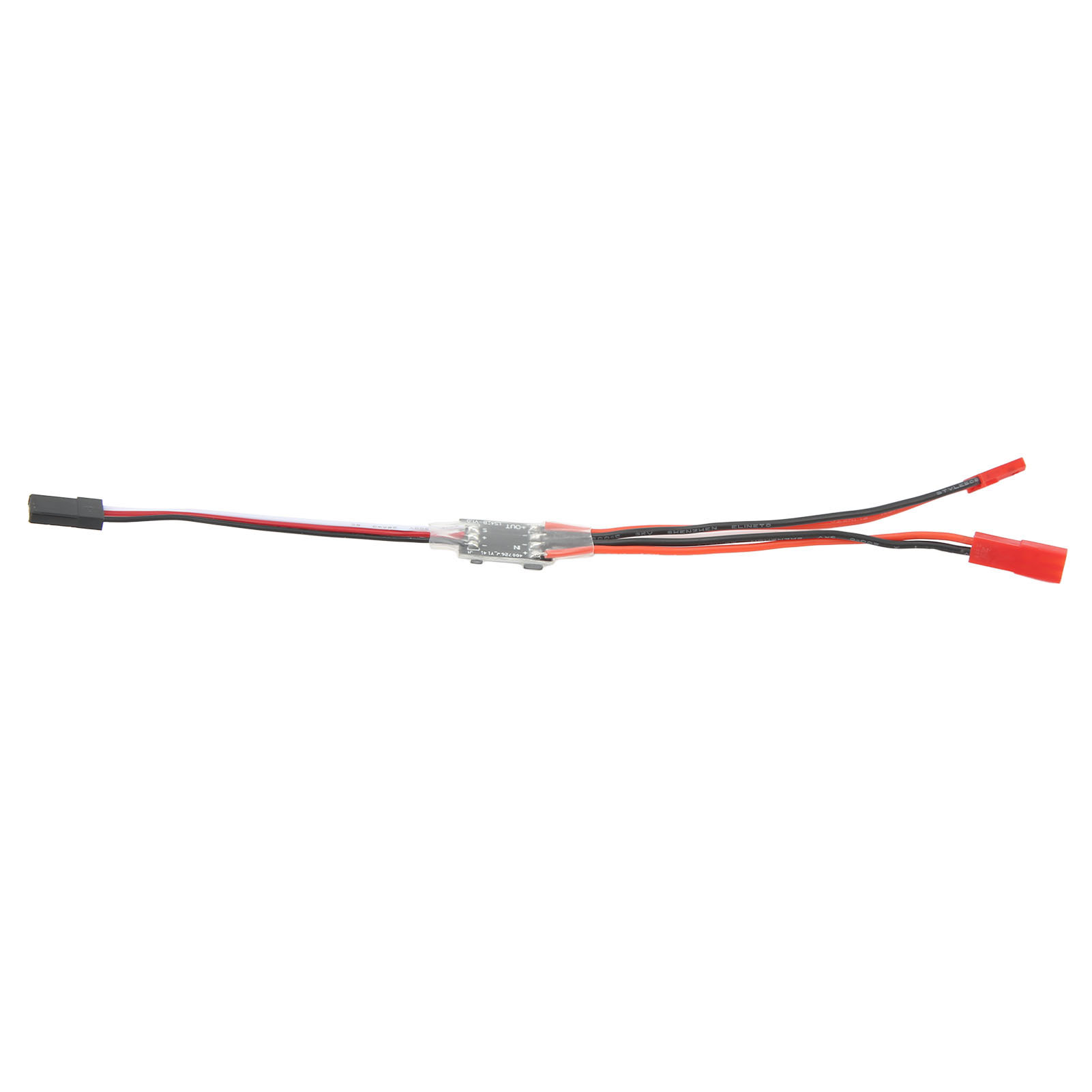 Hochstrom-rc-schalter, Stabiler Elektronischer Rc-schalter Mit Led-anzeige, Geeignet Zum Schutz Von Drohneninstallationen, Hochspannung 20 A.