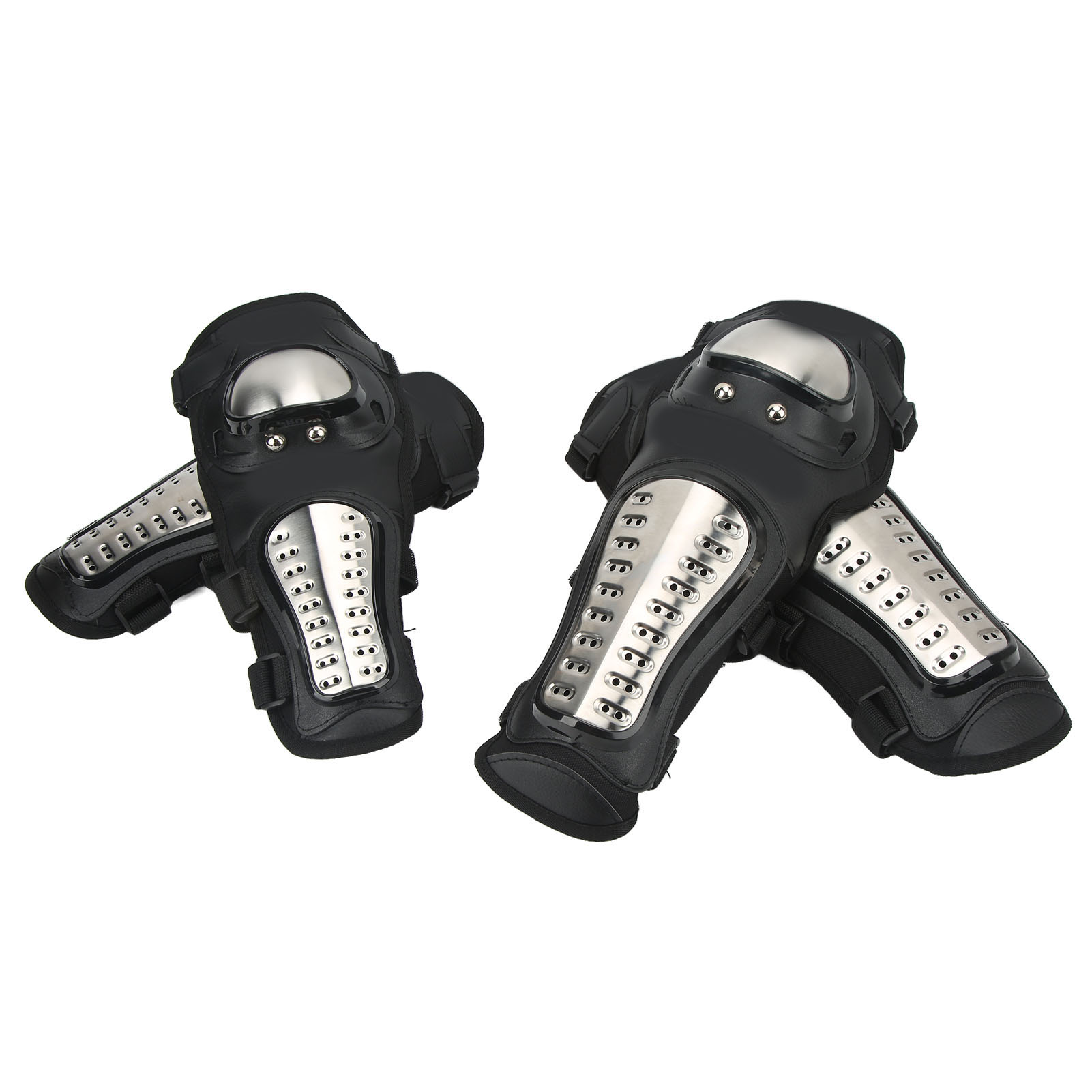 Motorrad-knie- Und Ellbogenschoner, Knie- Und Ellbogenschutz Für Motorradfahren Und Radrennsport.