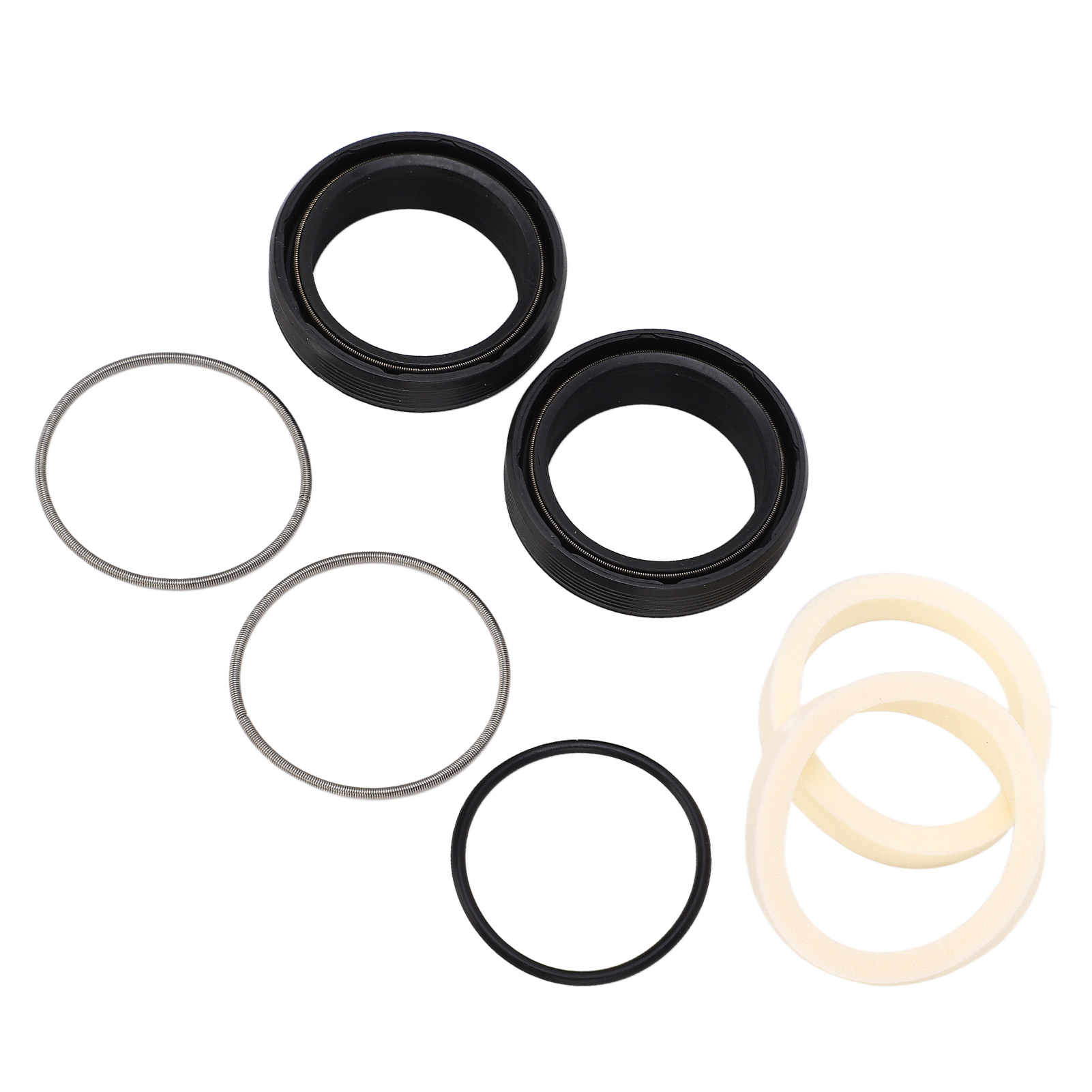 Dieses Gabelsimmerring-set Ist Mit Allen Nach 2016 Hergestellten Fahrradschläuchen Mit 32 Mm Durchmesser Kompatibel Und Zeichnet Sich Durch Feine Gravur Und Geringe Reibung Aus.