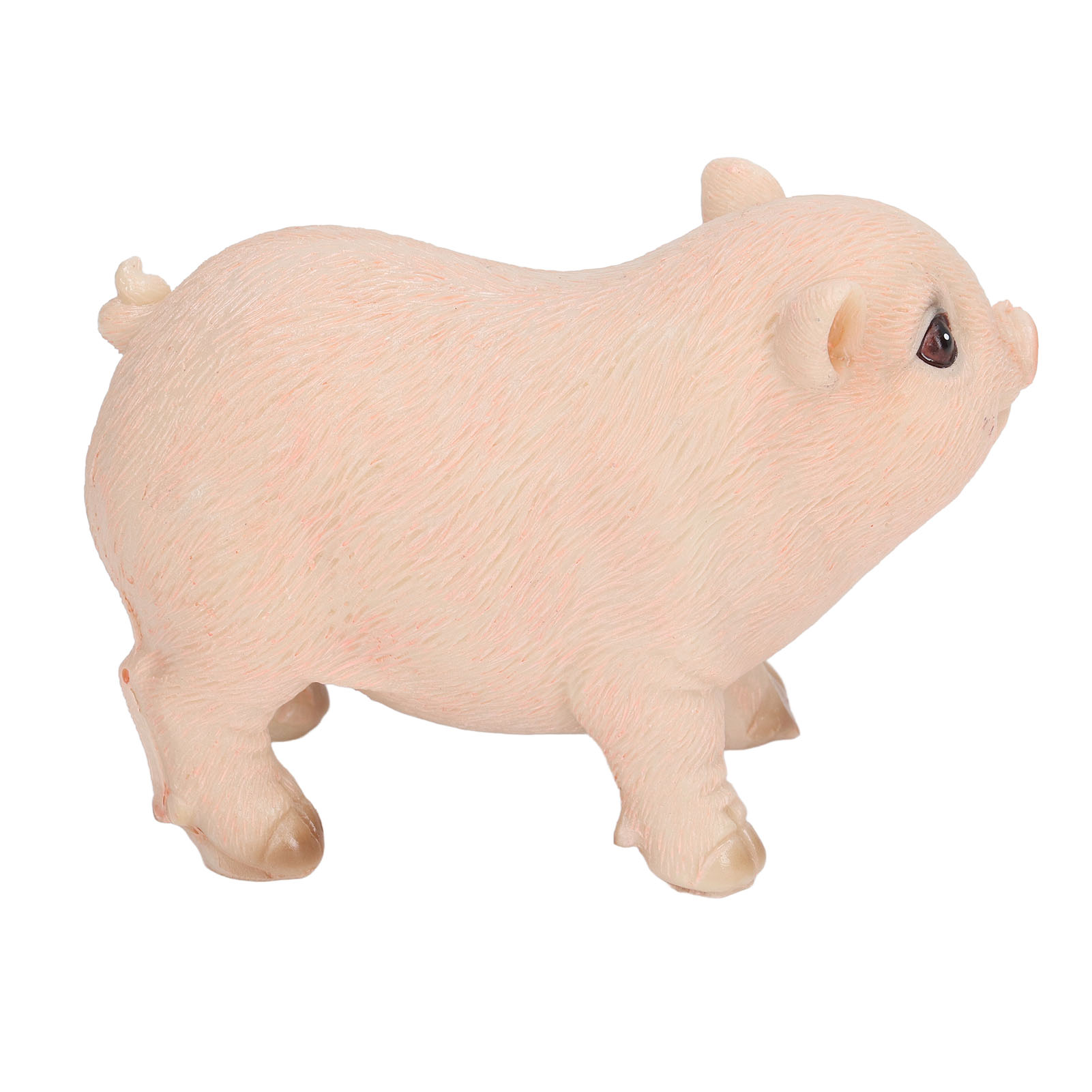 Gartenfigur Aus Kunstharz, Die Ein Niedliches Schweinchen Darstellt, Tierfigur, Außenskulptur, Rasendekoration Aus Kunstharz, Mini-rose