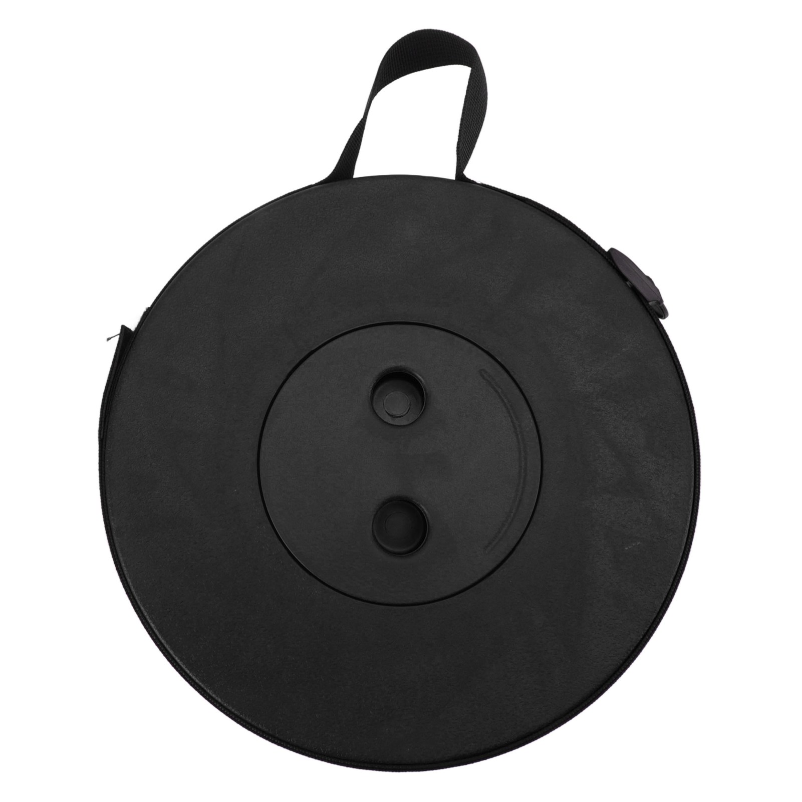 Teleskophocker, Robust Und Langlebig, Aus Abs/pp-kunststoff, Mit Hoher Belastbarkeit, Tragbar Und Stabil, Faltbar, Geeignet Zum Angeln, Campen Und Reisen, Schwarz Und Grau.
