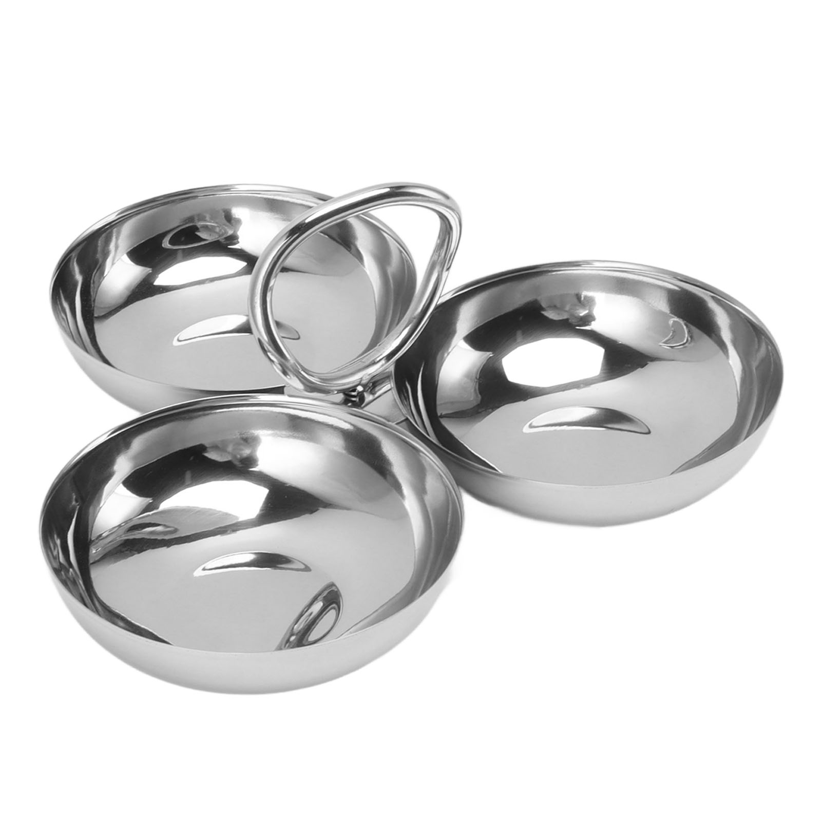 Langlebige Und Leicht Zu Reinigende Vorspeisenplatte Aus Edelstahl 304, Ideal Für Trockenfrüchte Und Süßigkeiten, Typ 2